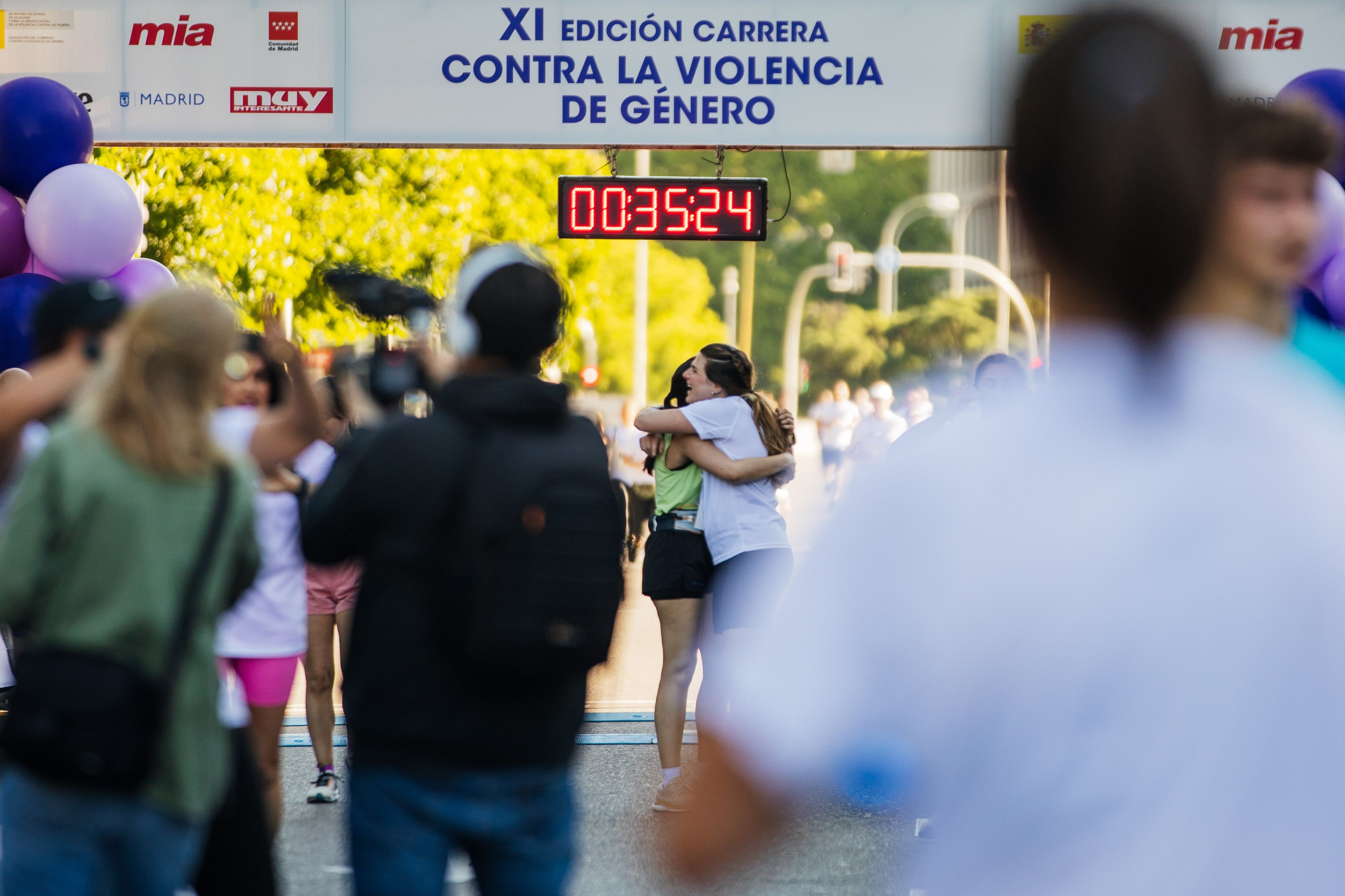 Las mejores fotos de la Carrera Contra la Violencia de Género. Meta 111