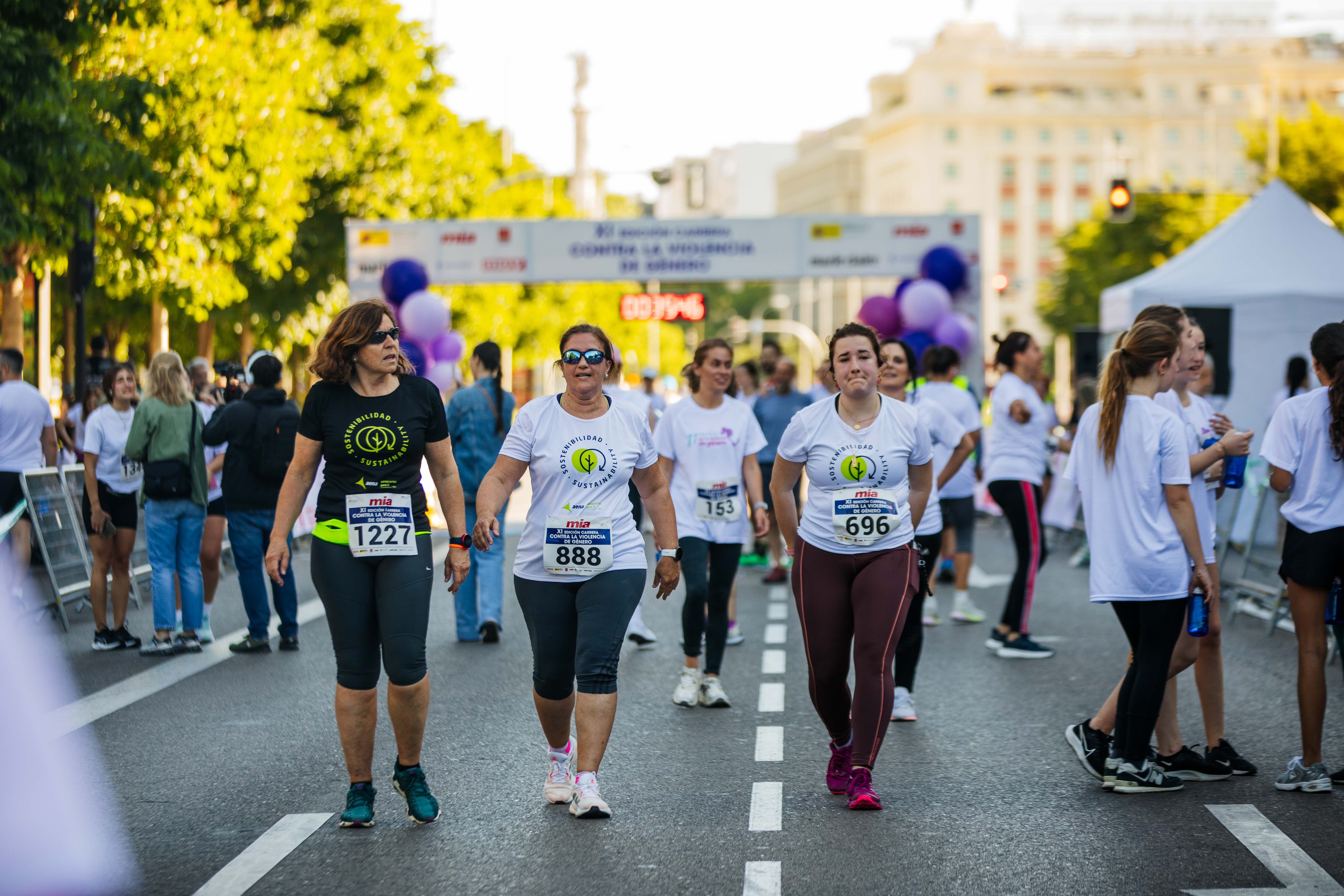 Las mejores fotos de la Carrera Contra la Violencia de Género. Meta 113