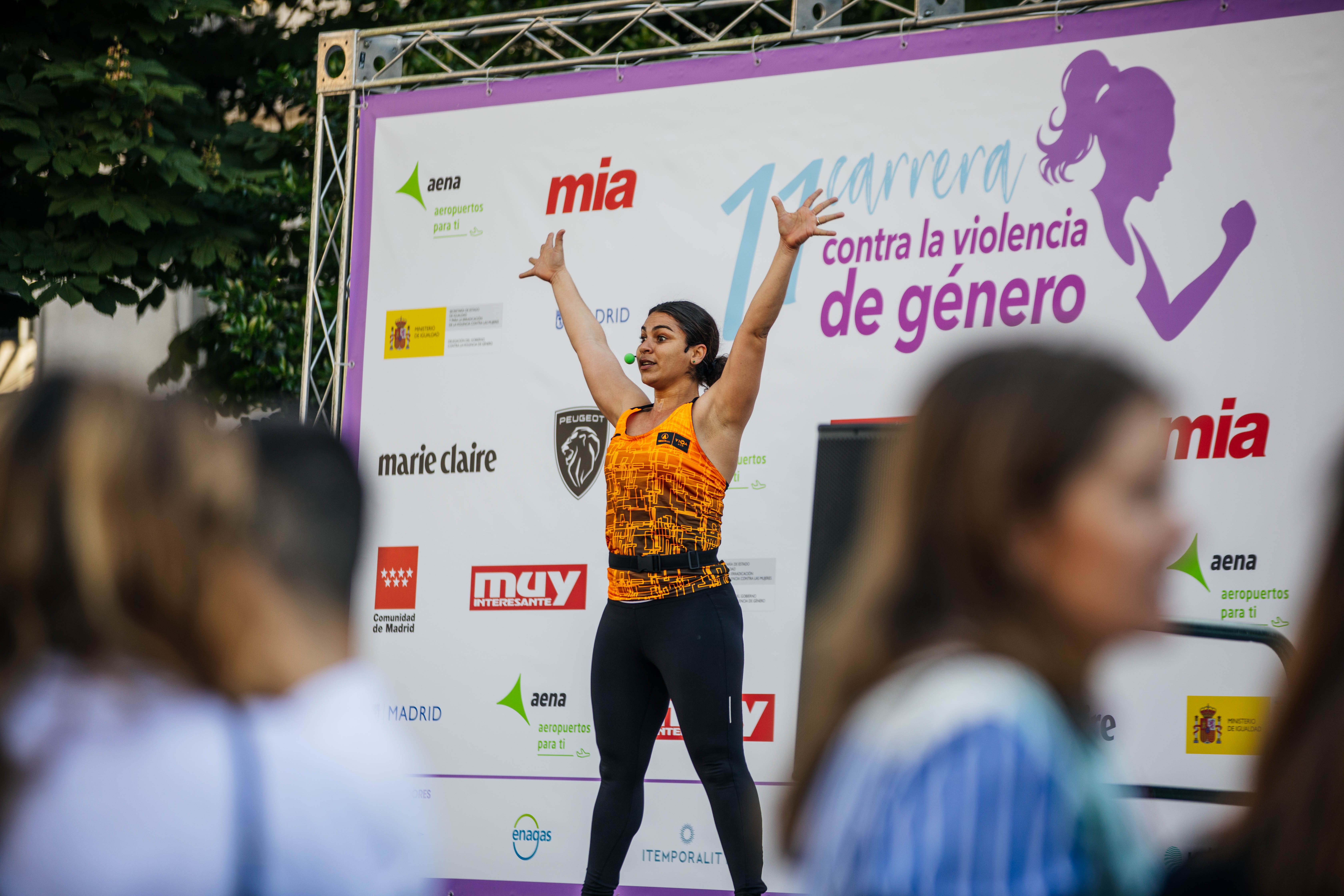 Las mejores fotos de la Carrera Contra la Violencia de Género. Meta 115