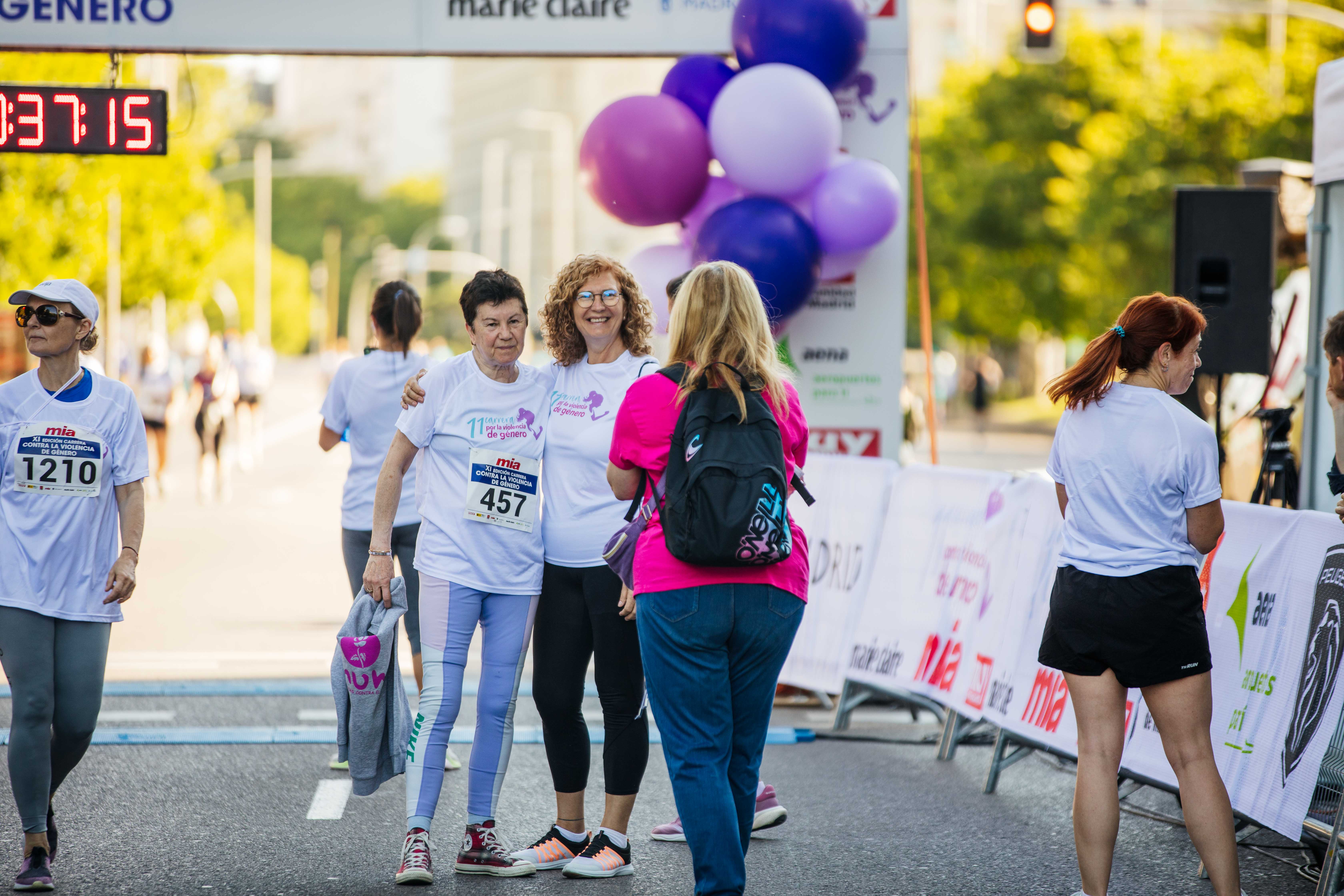 Las mejores fotos de la Carrera Contra la Violencia de Género. Meta 117