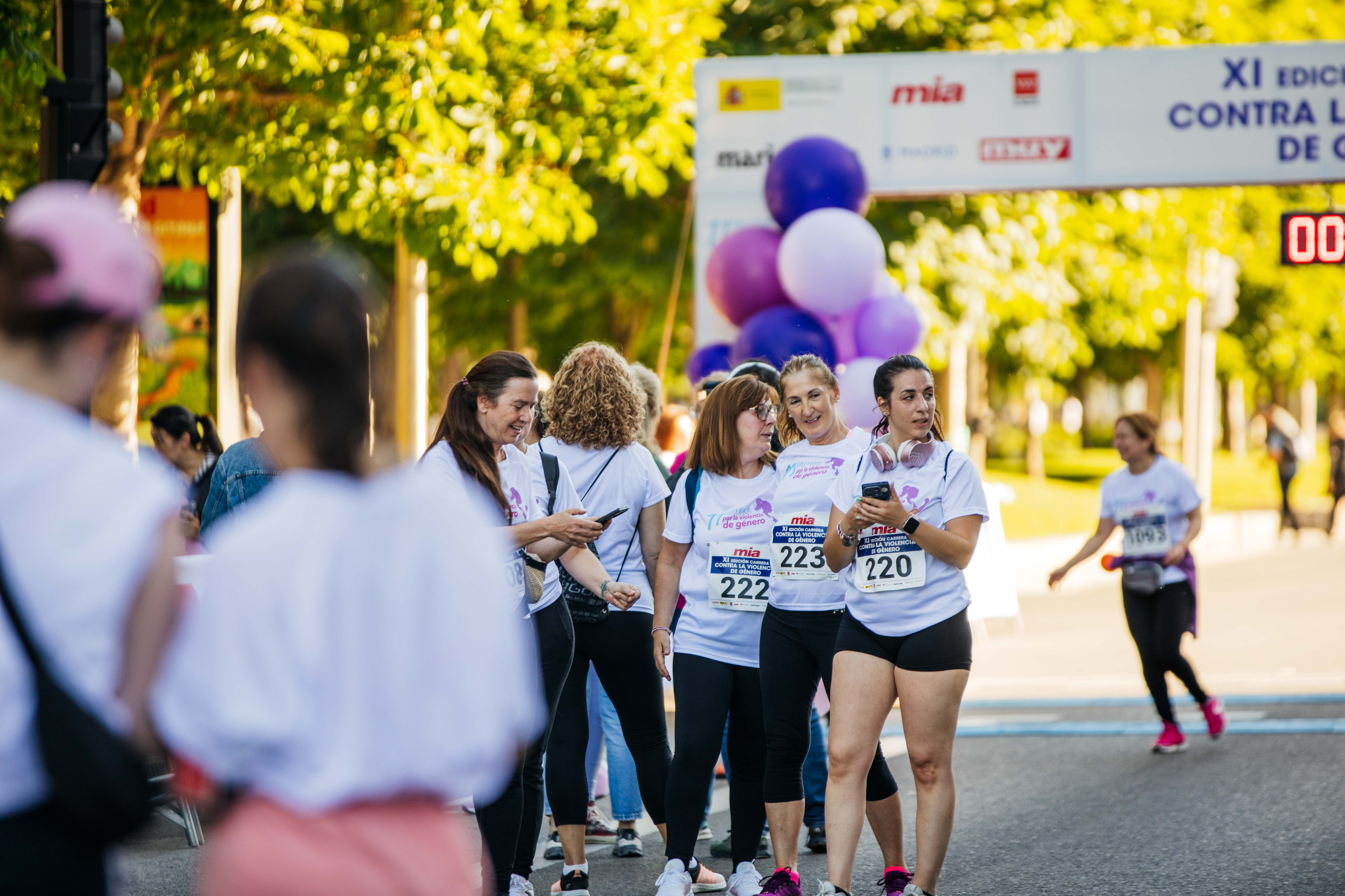 Las mejores fotos de la Carrera Contra la Violencia de Género. Meta 120