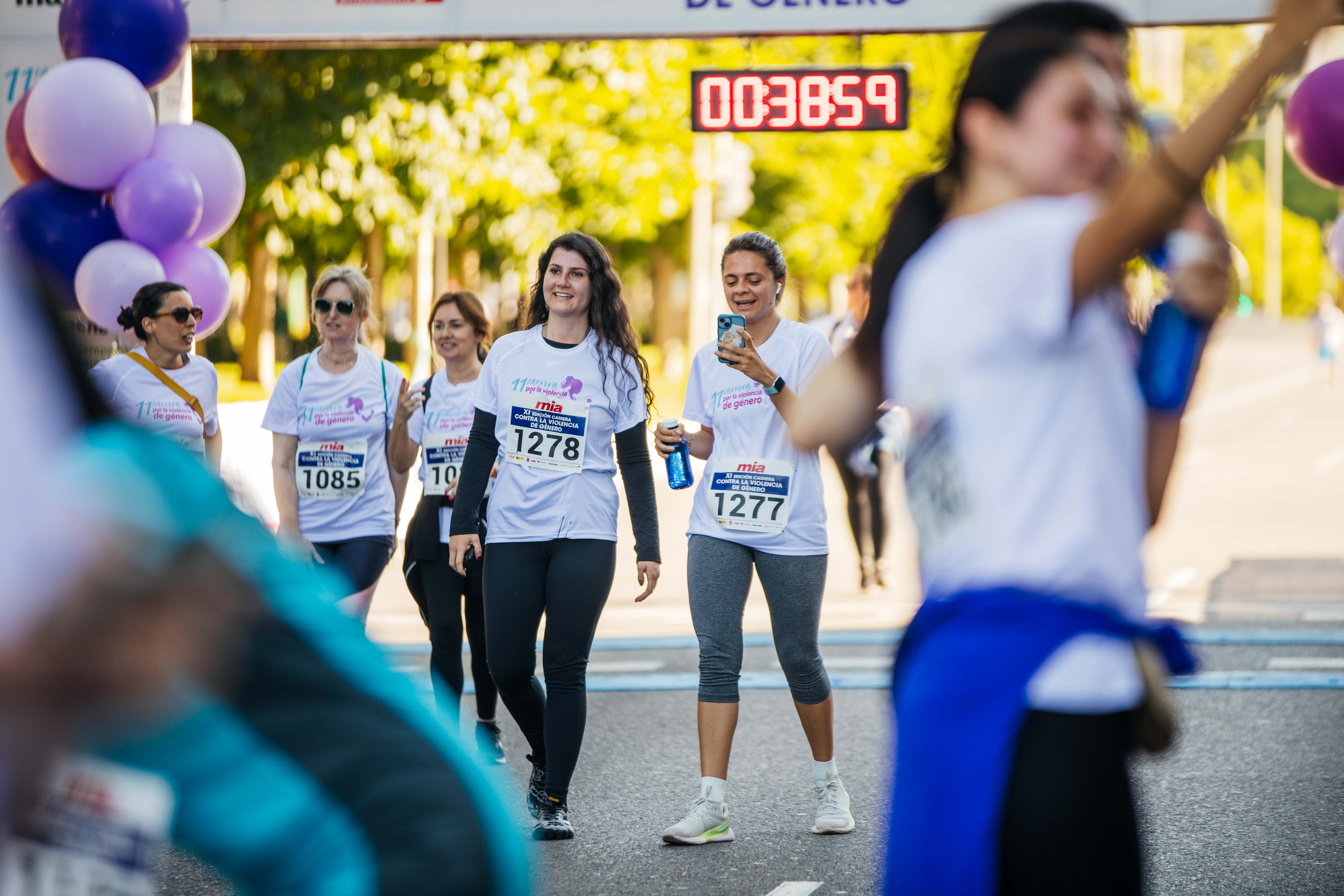 Las mejores fotos de la Carrera Contra la Violencia de Género. Meta 124