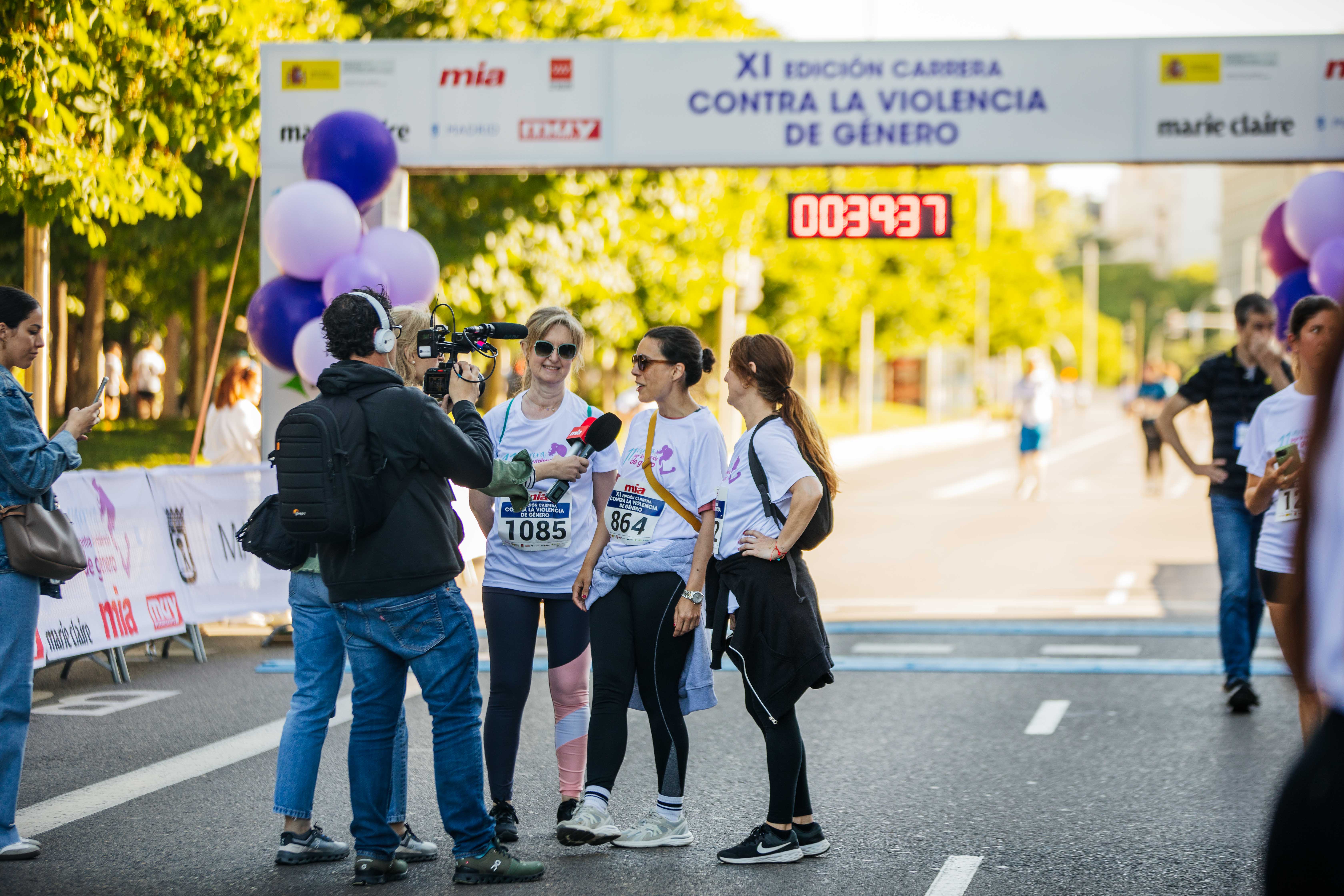 Las mejores fotos de la Carrera Contra la Violencia de Género. Meta 127