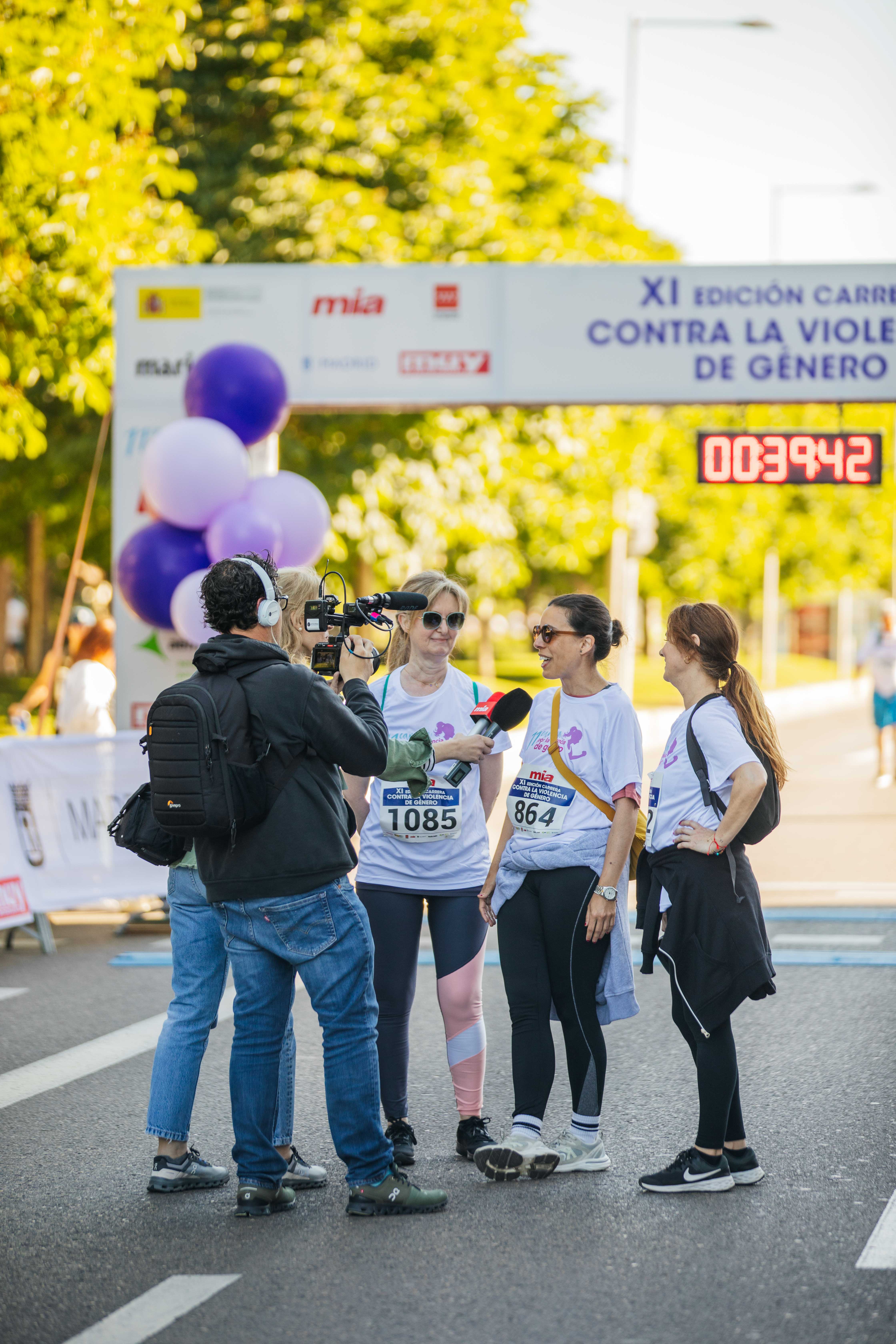 Las mejores fotos de la Carrera Contra la Violencia de Género. Meta 128