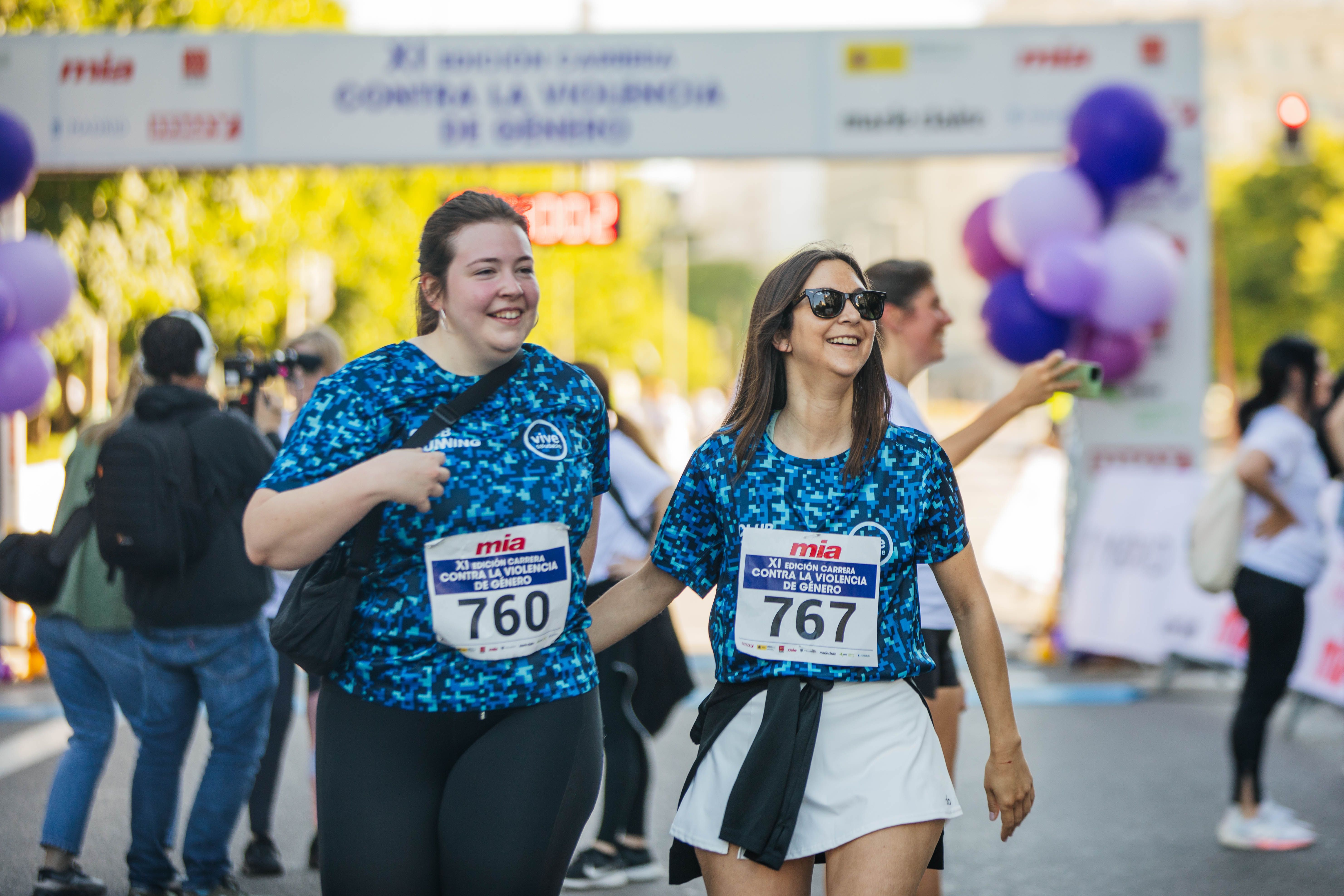 Las mejores fotos de la Carrera Contra la Violencia de Género. Meta 130