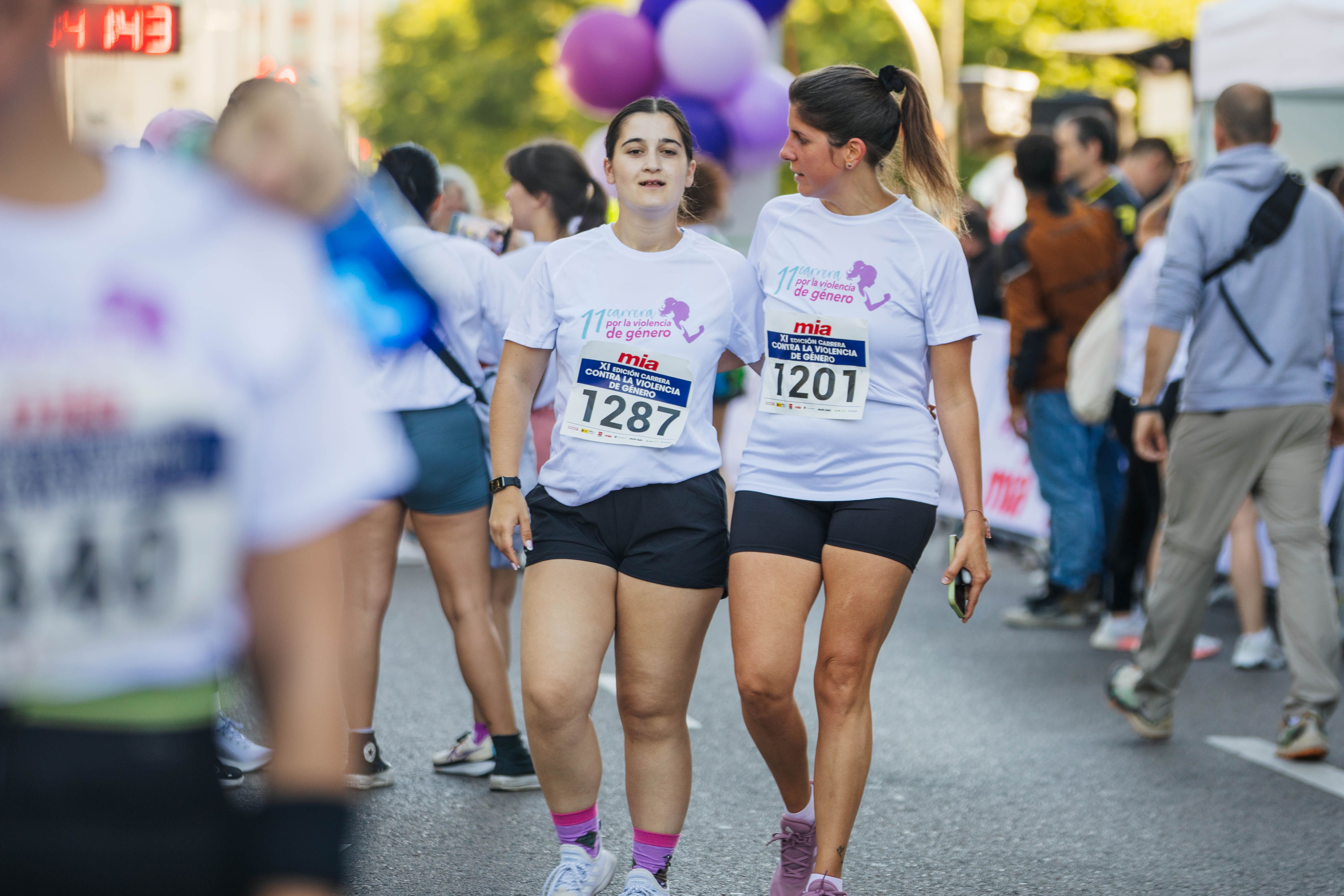 Las mejores fotos de la Carrera Contra la Violencia de Género. Meta 138