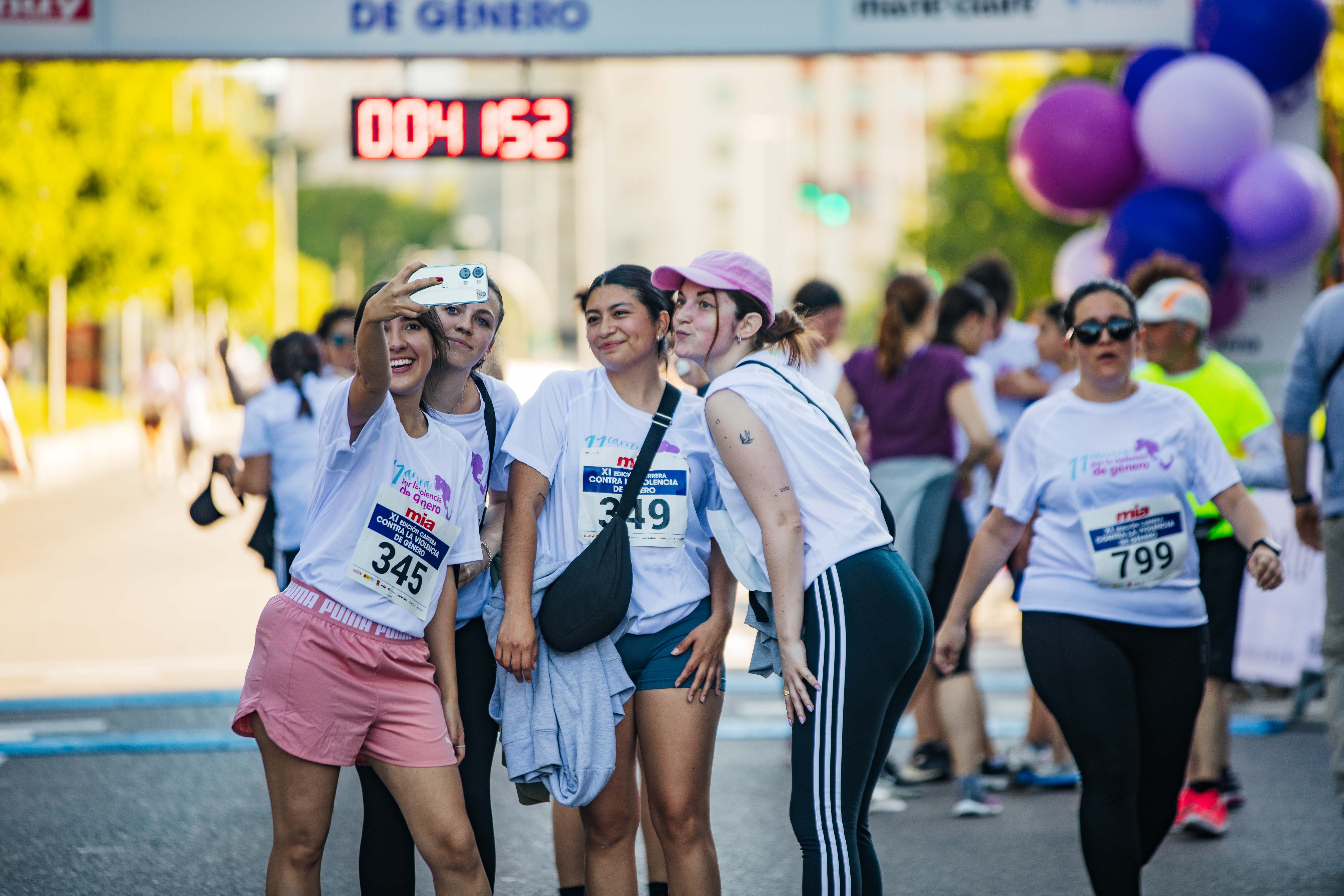 Las mejores fotos de la Carrera Contra la Violencia de Género. Meta 140