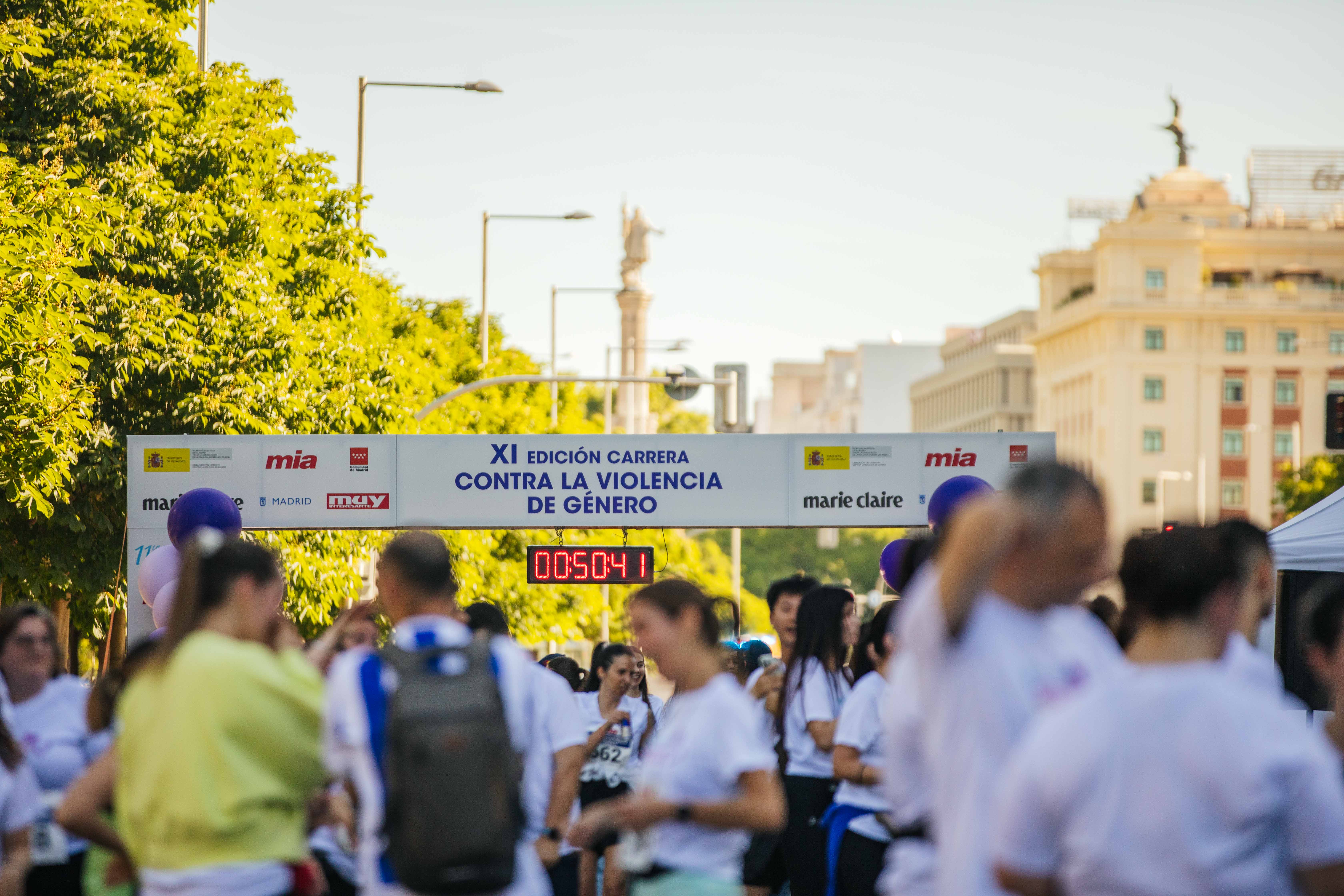 Las mejores fotos de la Carrera Contra la Violencia de Género. Meta 165
