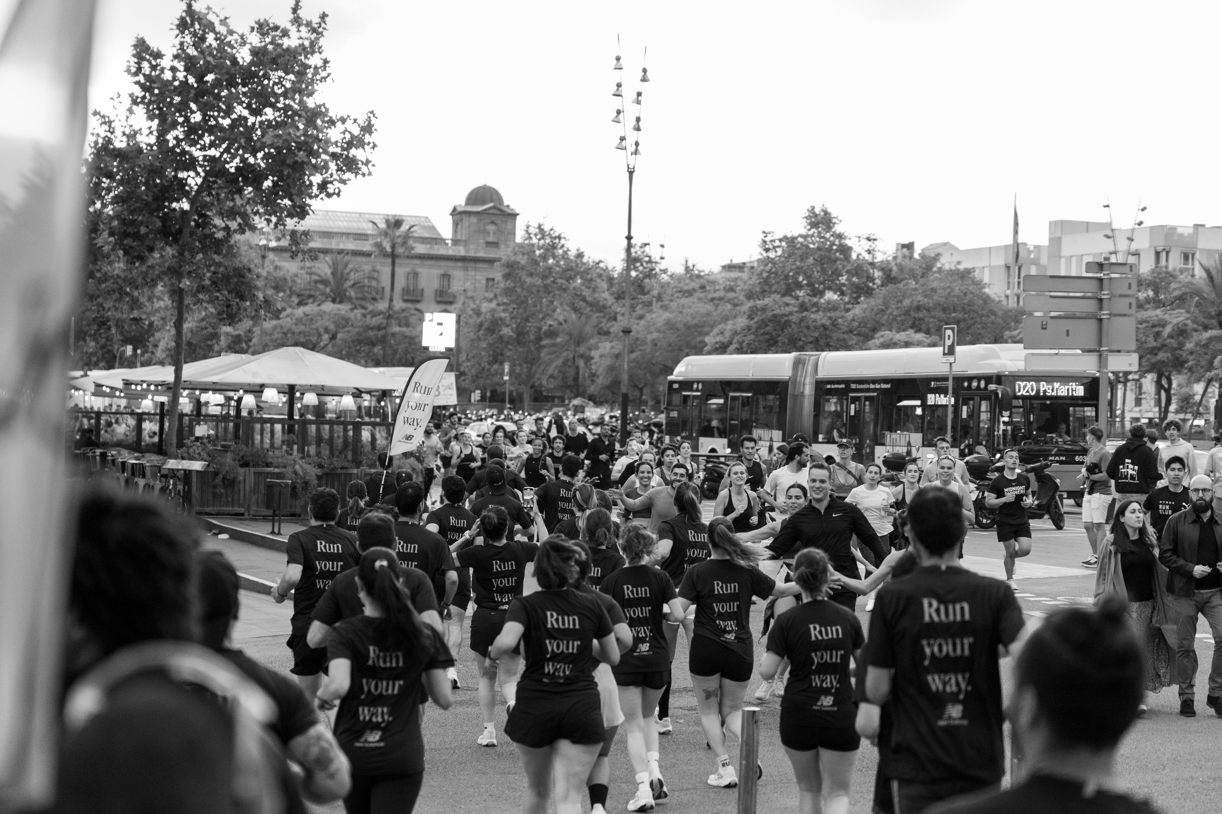 Las mejores fotos del 5K en Barcelona para celebrar los Grey Days de New Balance. 15
