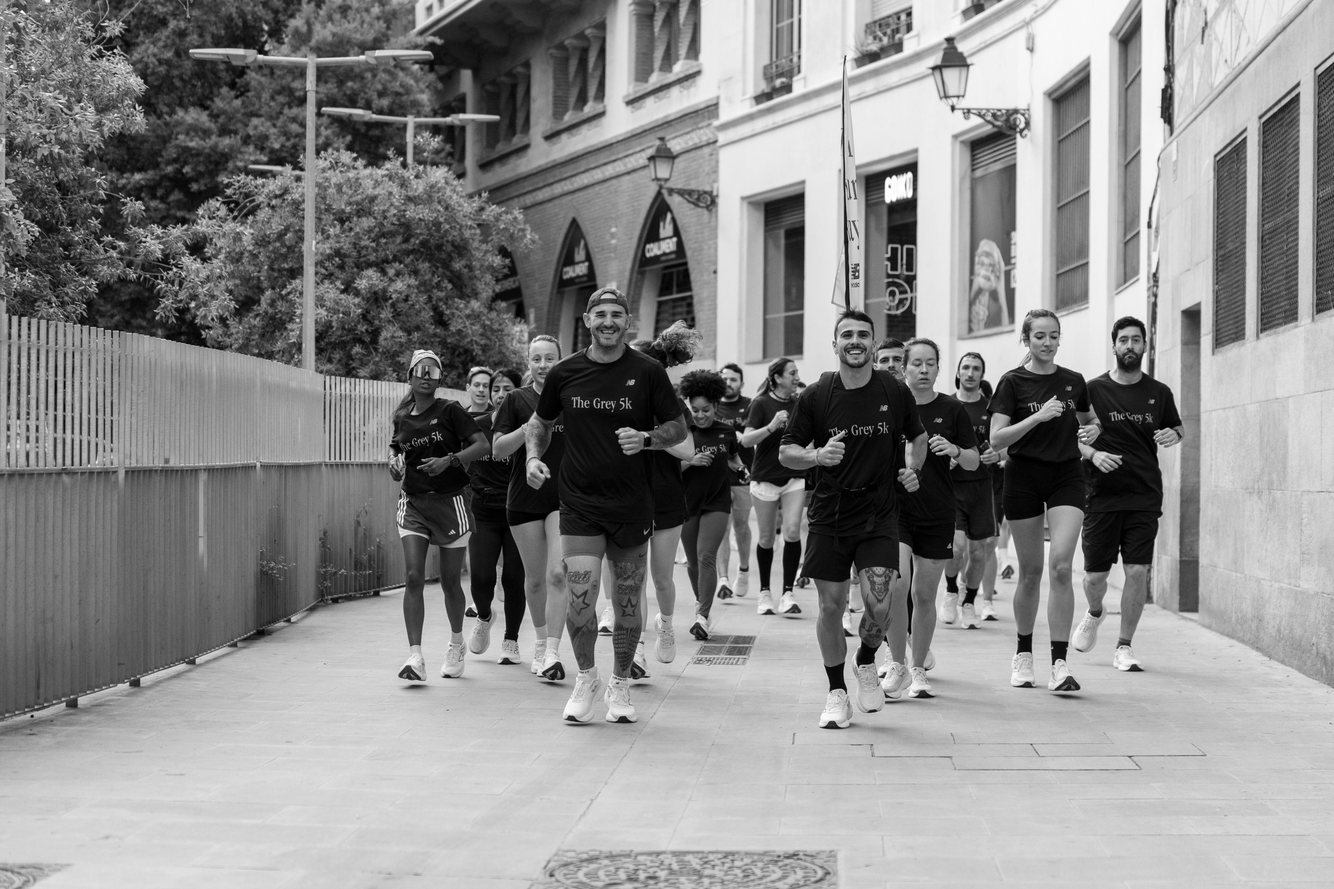Las mejores fotos del 5K en Barcelona para celebrar los Grey Days de New Balance. 10