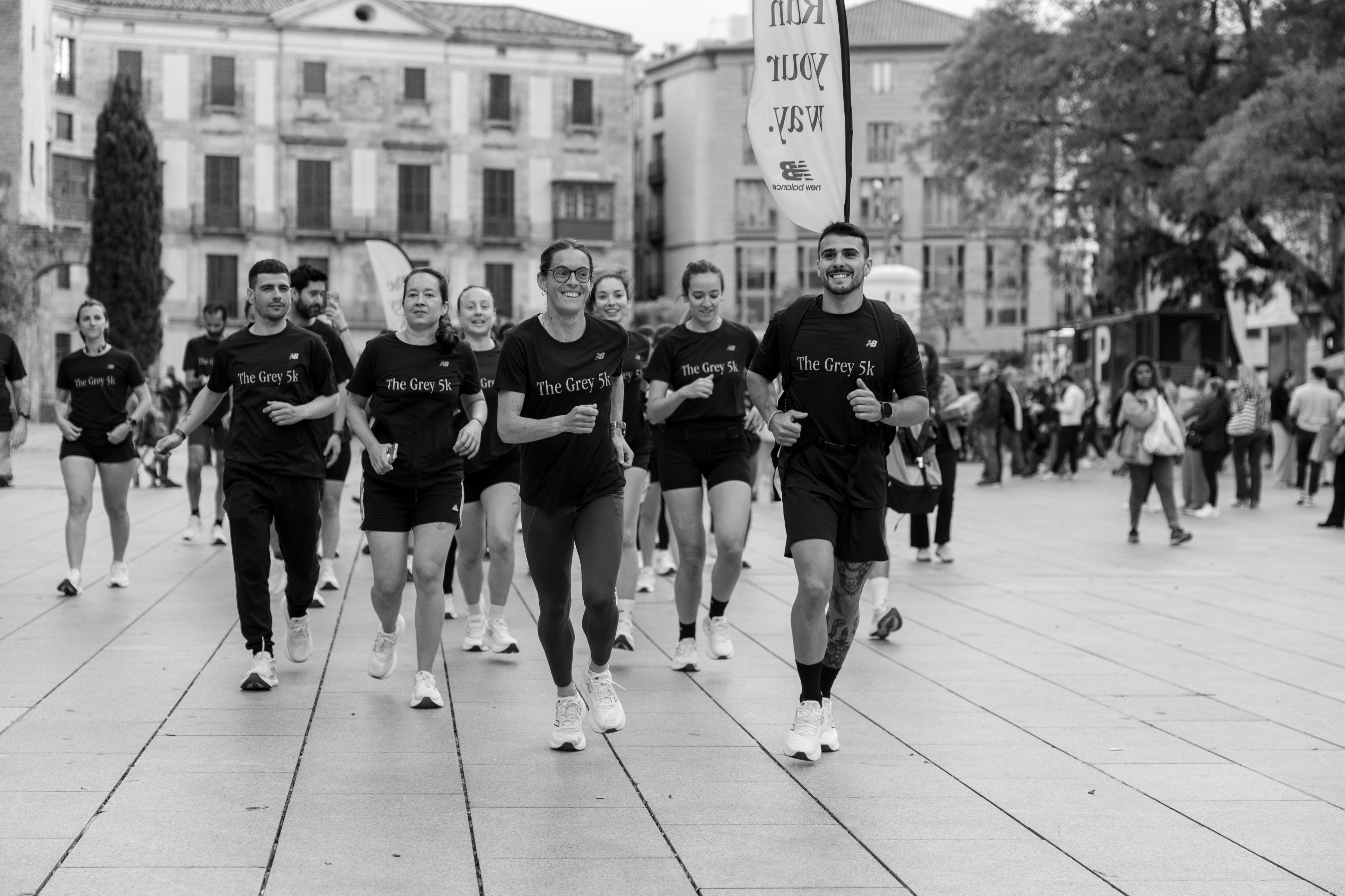Las mejores fotos del 5K en Barcelona para celebrar los Grey Days de New Balance. 9