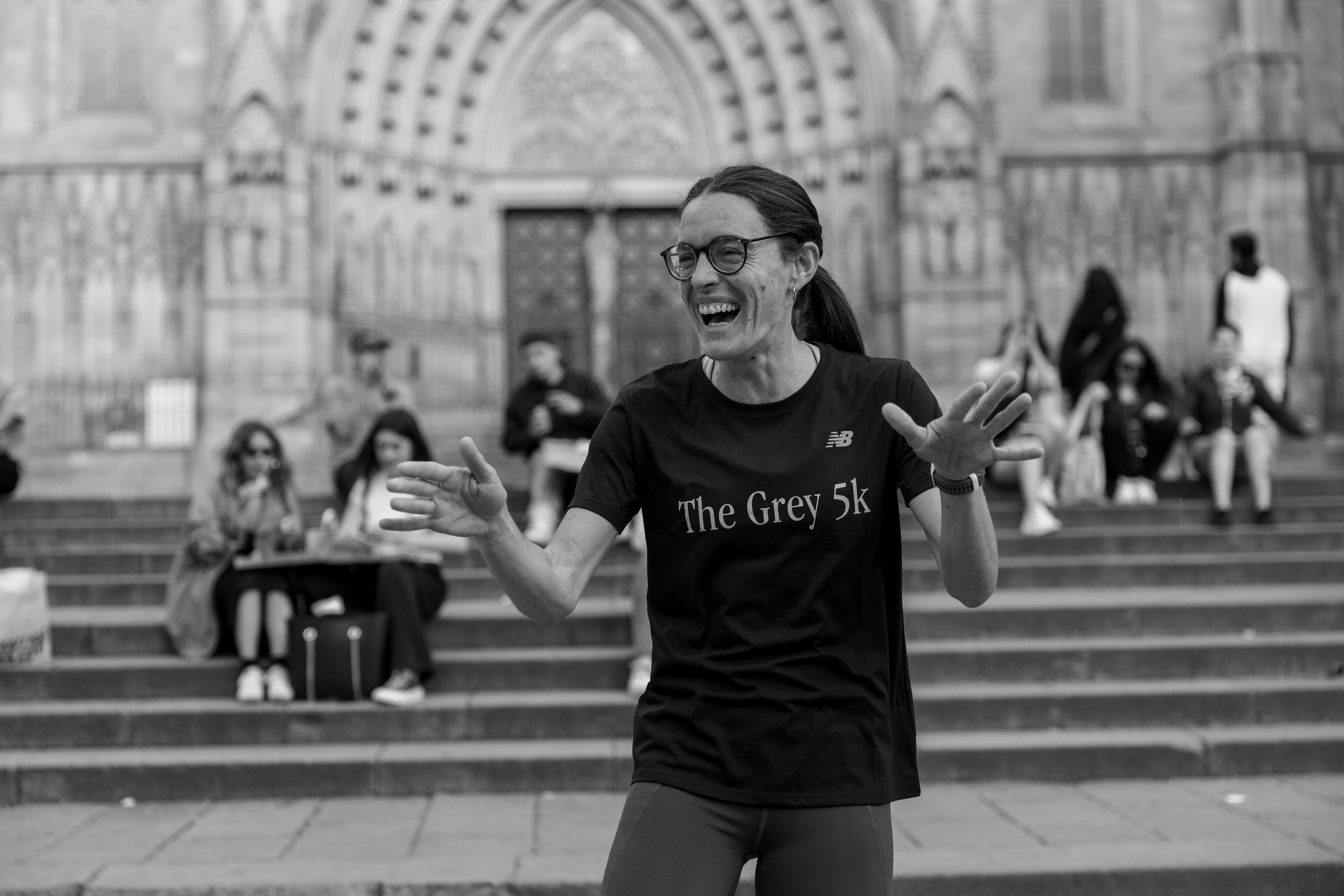 Las mejores fotos del 5K en Barcelona para celebrar los Grey Days de New Balance. 7