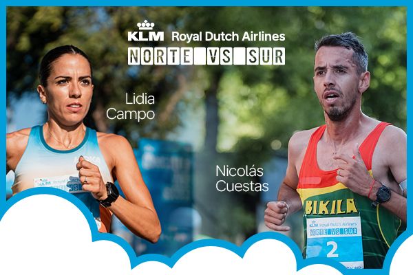 Lidia Campo y Nicolás Cuestas serán los capitanes de la KLM Norte vs Sur. LAST LAP