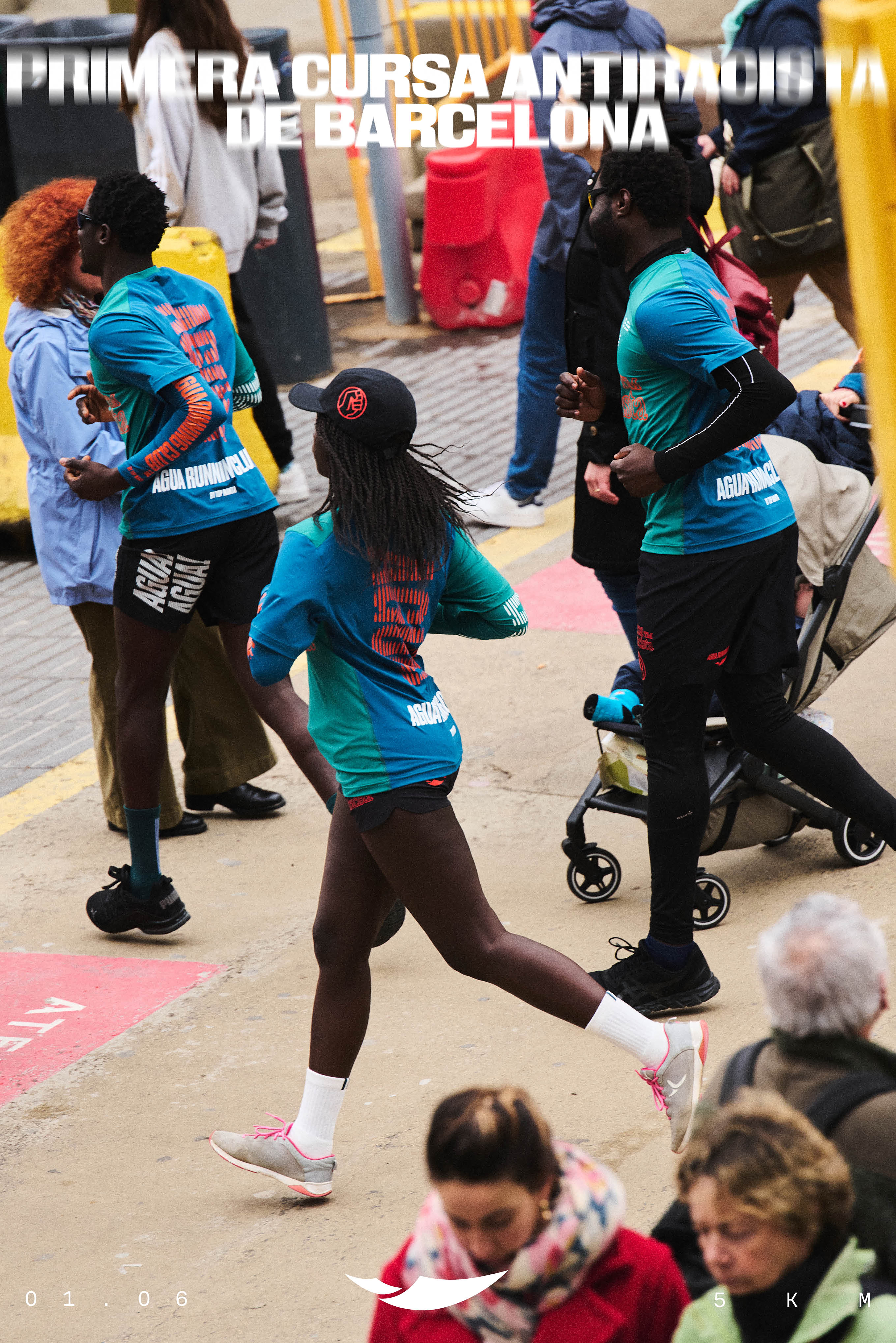 La Primera Cursa Antirracista de Barcelona está organizada por Top Manta.