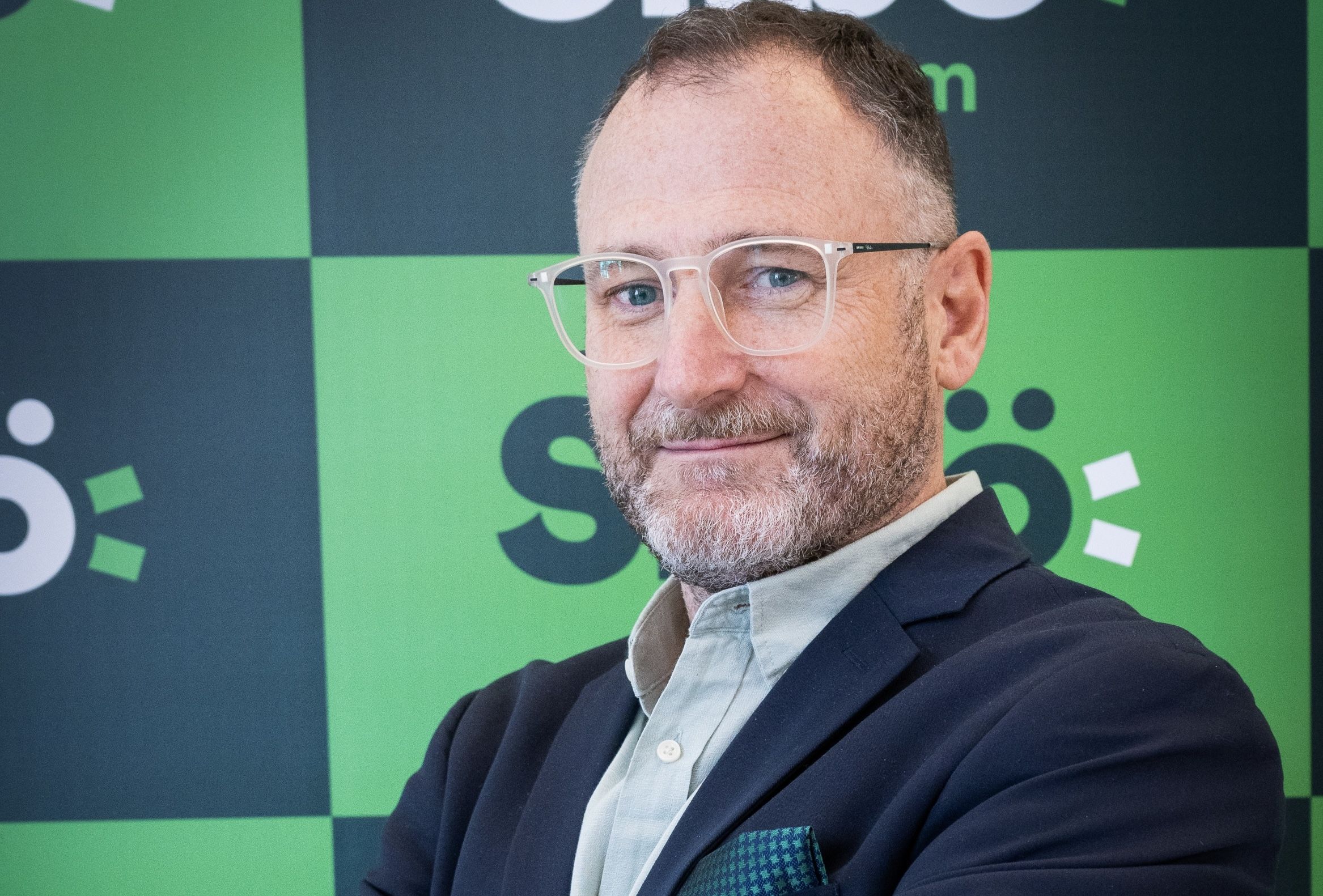 Jorge Morán, CEO de Silbö Telecom, patrocinador principal del Gran Premio Internacional Madrid Marcha Silbö Telecom.
