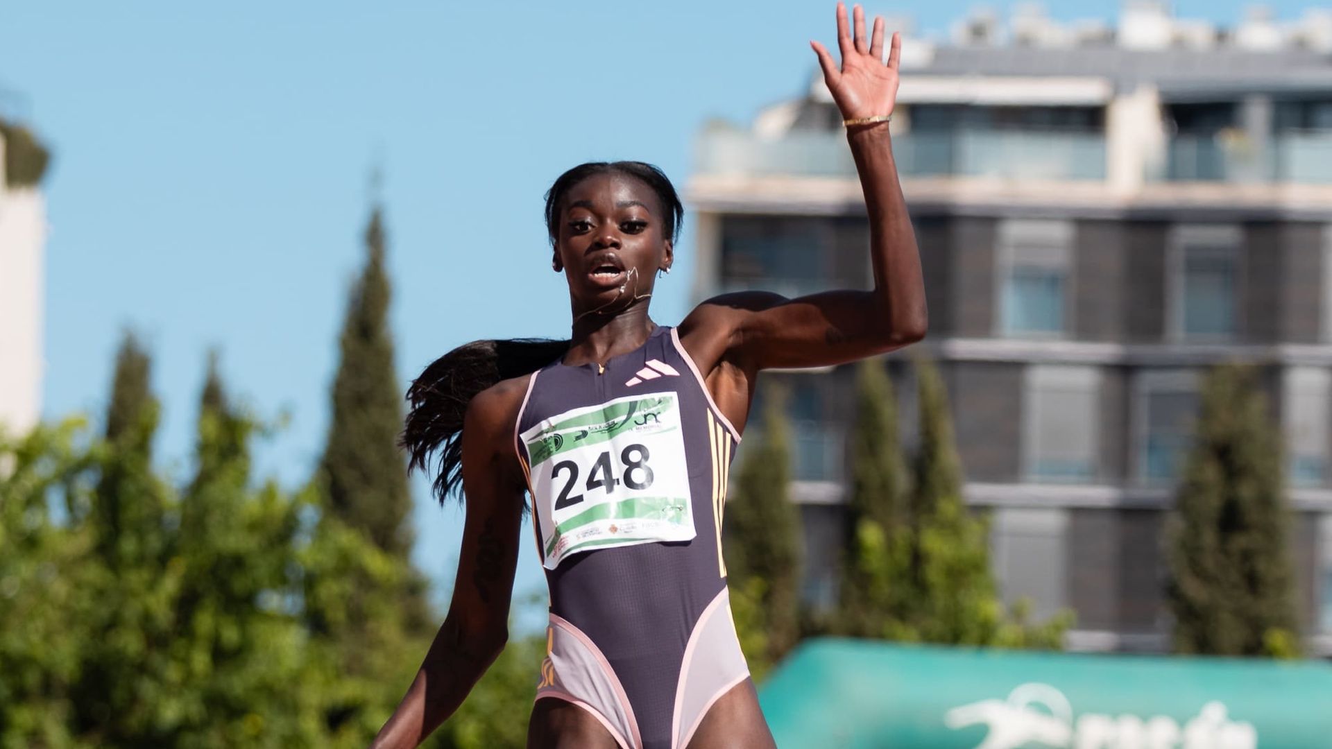 Fatima Diame en el Meeting de Castellón 2025.