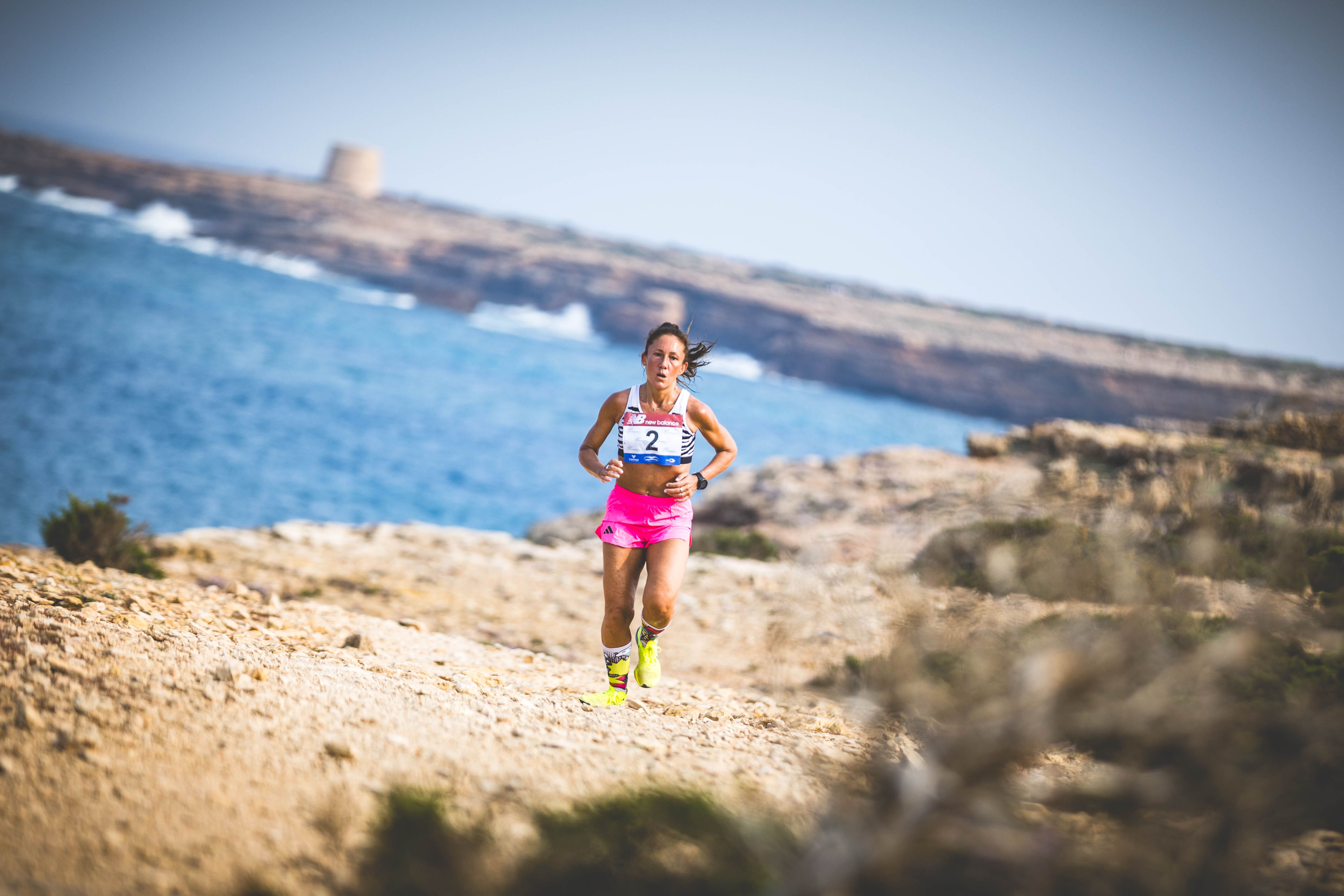 Sara Carducci lidera la clasificación femenina de Formentera to Run 2025 / Foto: Santa Fotografía