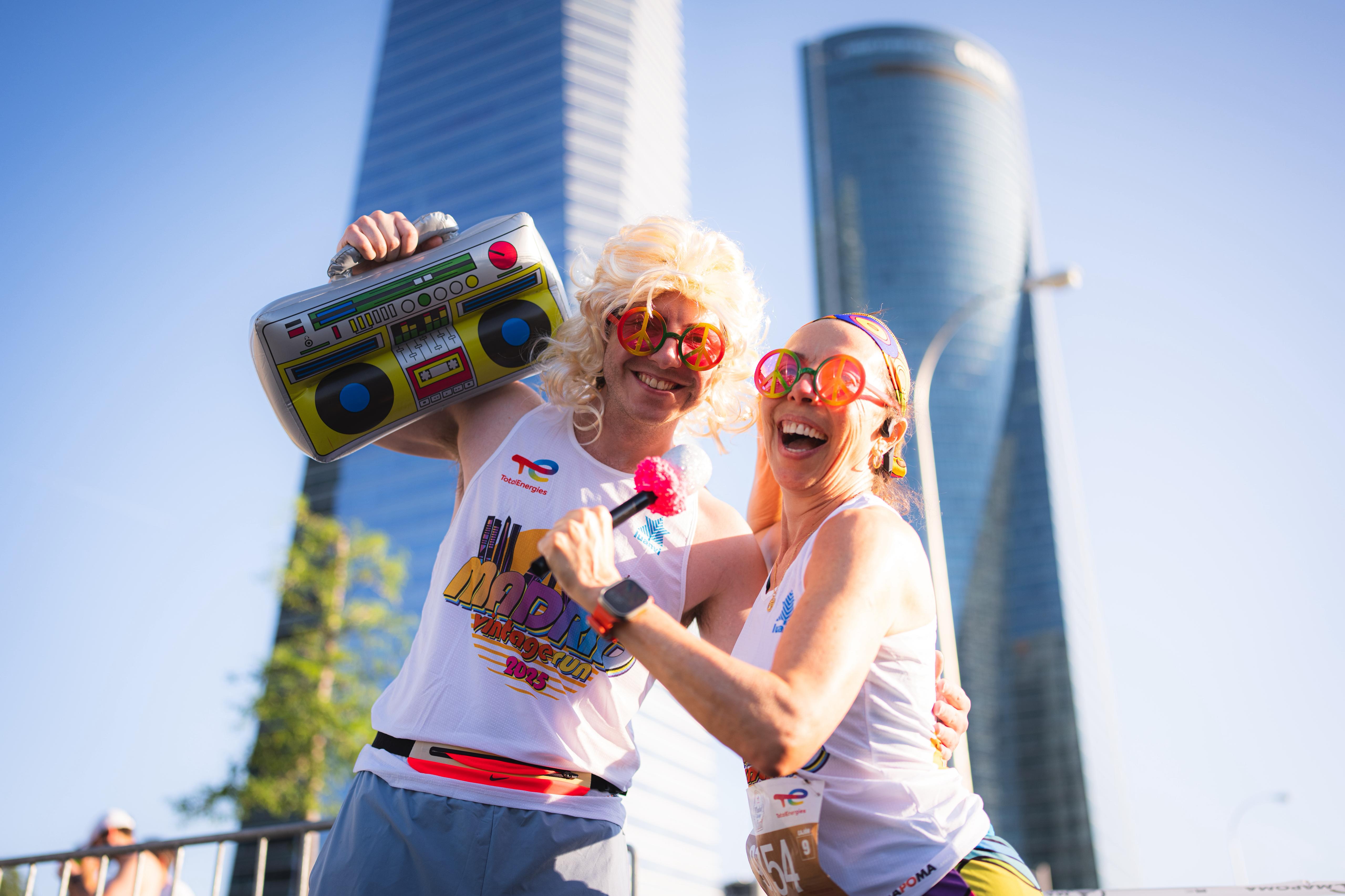 Madrid Vintage Run by TotalEnergies es una carrera que se disputa a un ritmo elevadísimo. VSMPHOTOEVENTS
