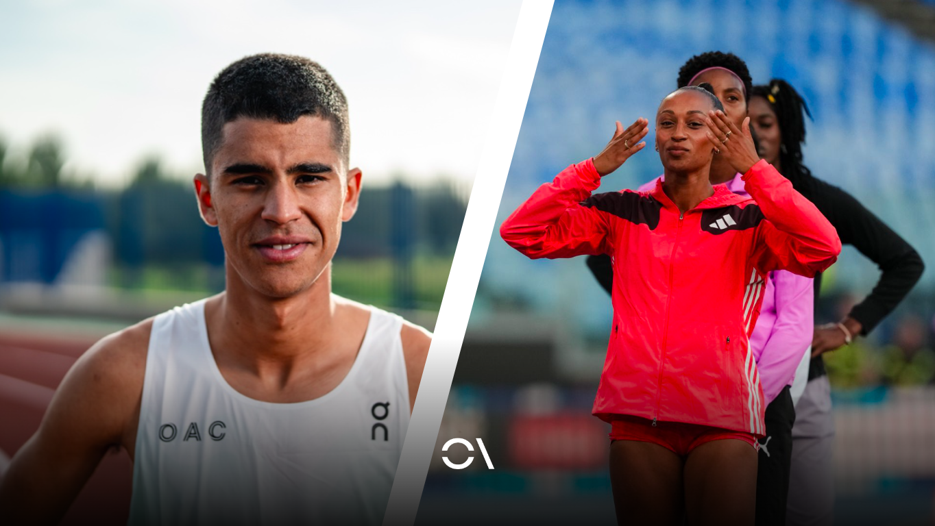 Mohamed Attaoui y Ana Peleteiro son dos de los españoles que competirán en los Bislett Games. SPORTMEDIA.