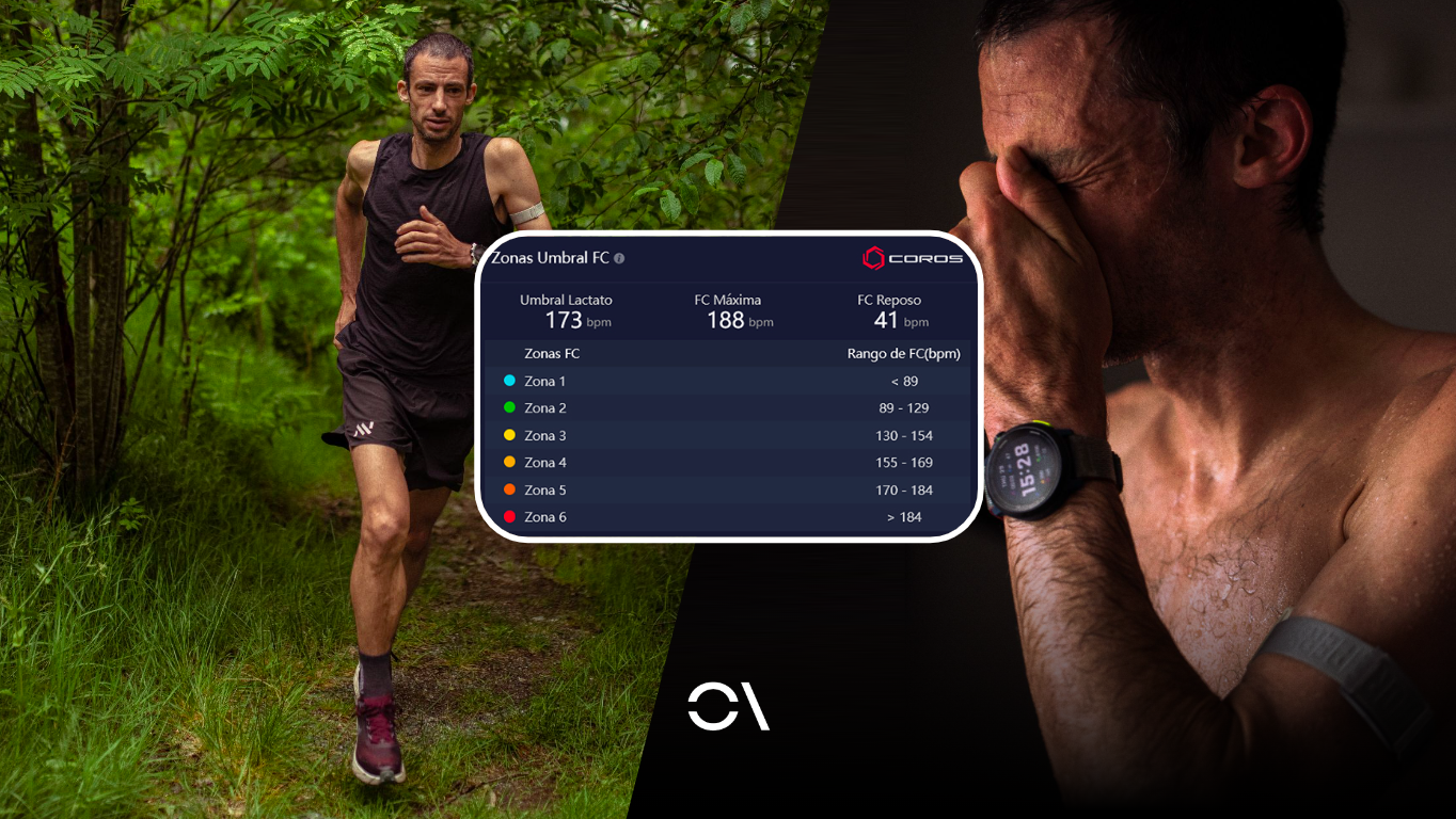 Las zonas de esfuerzo de Kilian Jornet en su preparación para Western States.