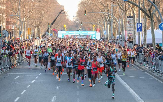 Mitja marató de Barcelona