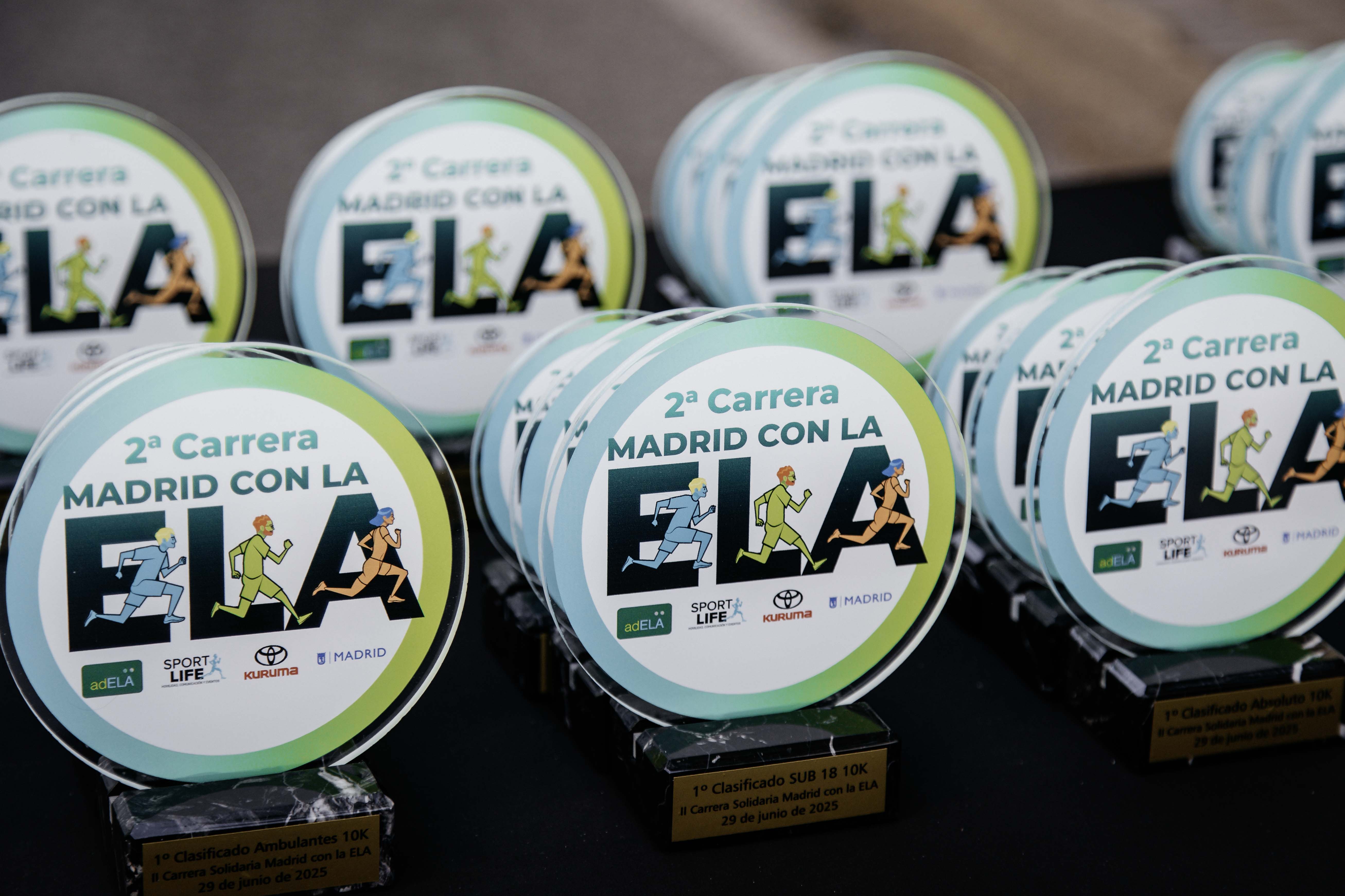 Las mejores fotos de la salida de la Carrera Madrid con la ELA 7