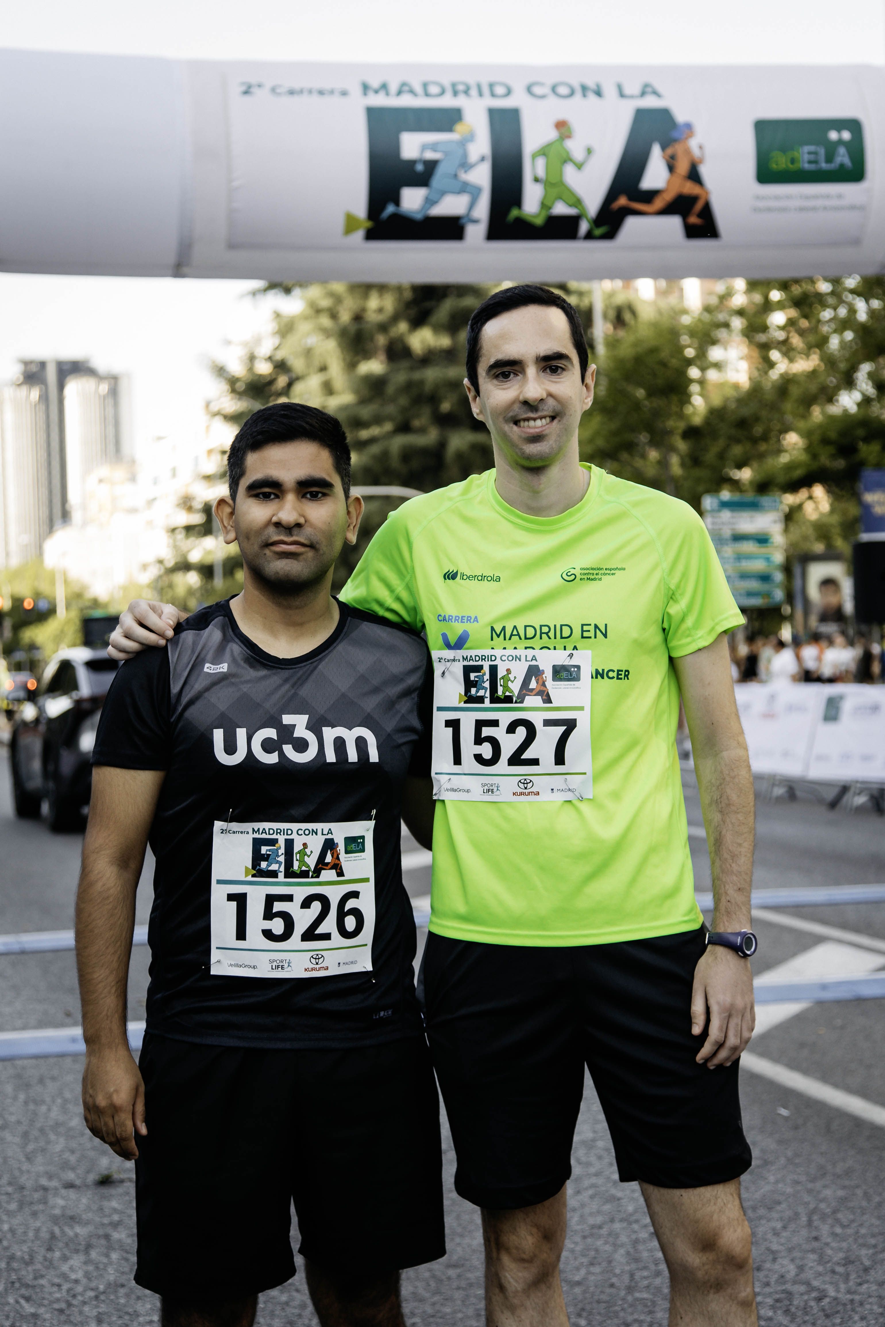 Las mejores fotos de la salida de la Carrera Madrid con la ELA 12