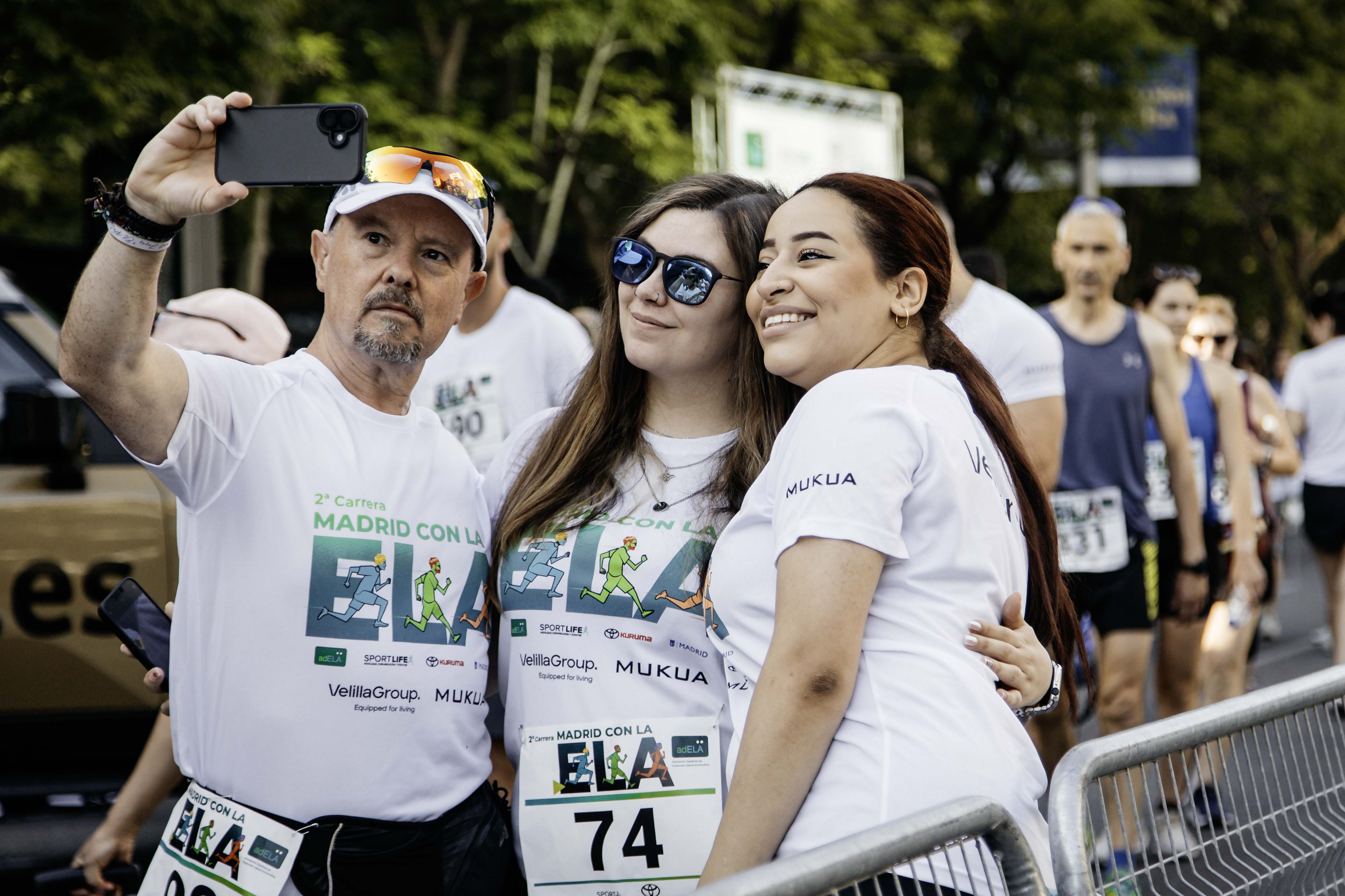 Las mejores fotos de la salida de la Carrera Madrid con la ELA 16