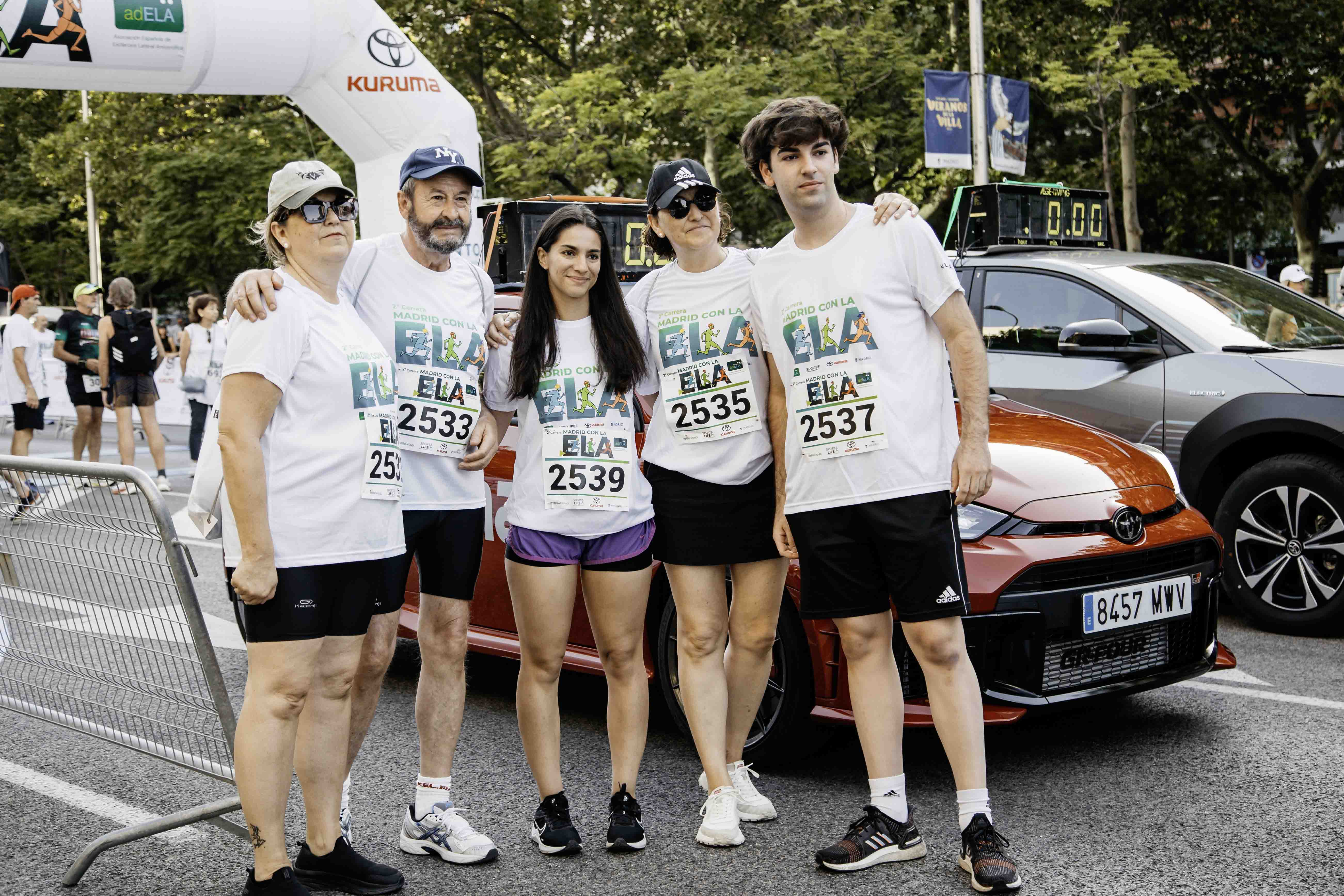 Las mejores fotos de la salida de la Carrera Madrid con la ELA 20