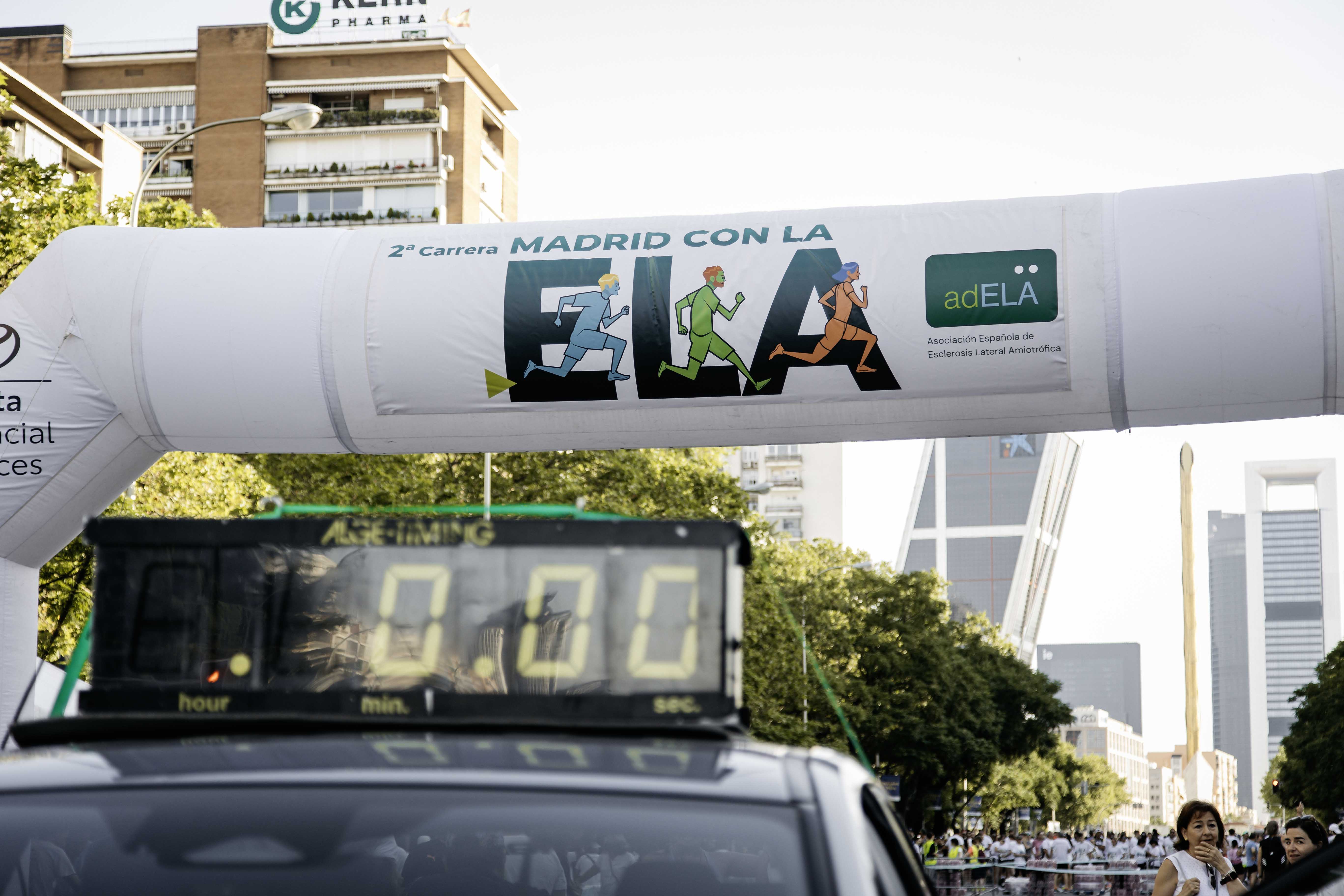 Las mejores fotos de la salida de la Carrera Madrid con la ELA 22