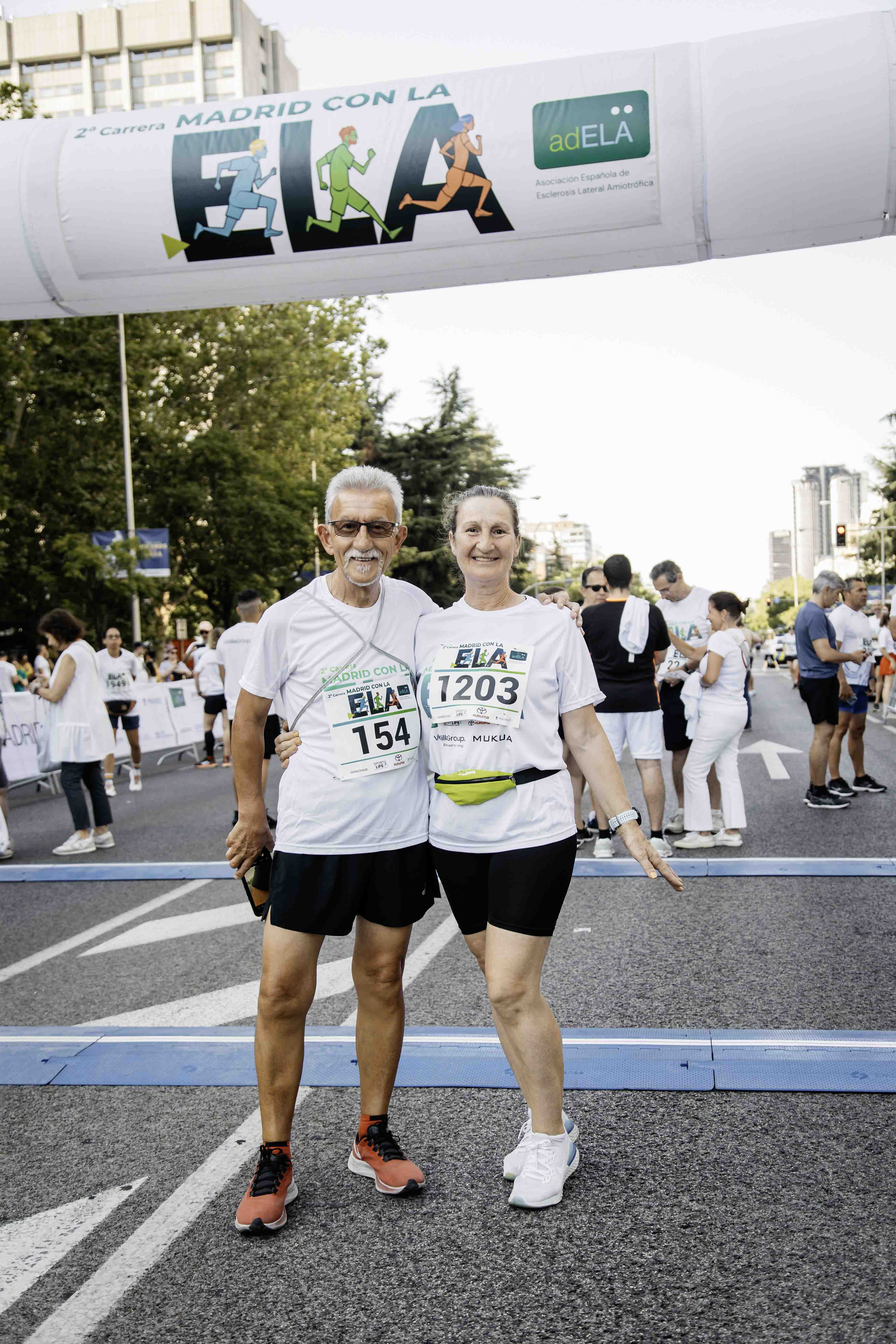 Las mejores fotos de la salida de la Carrera Madrid con la ELA 25