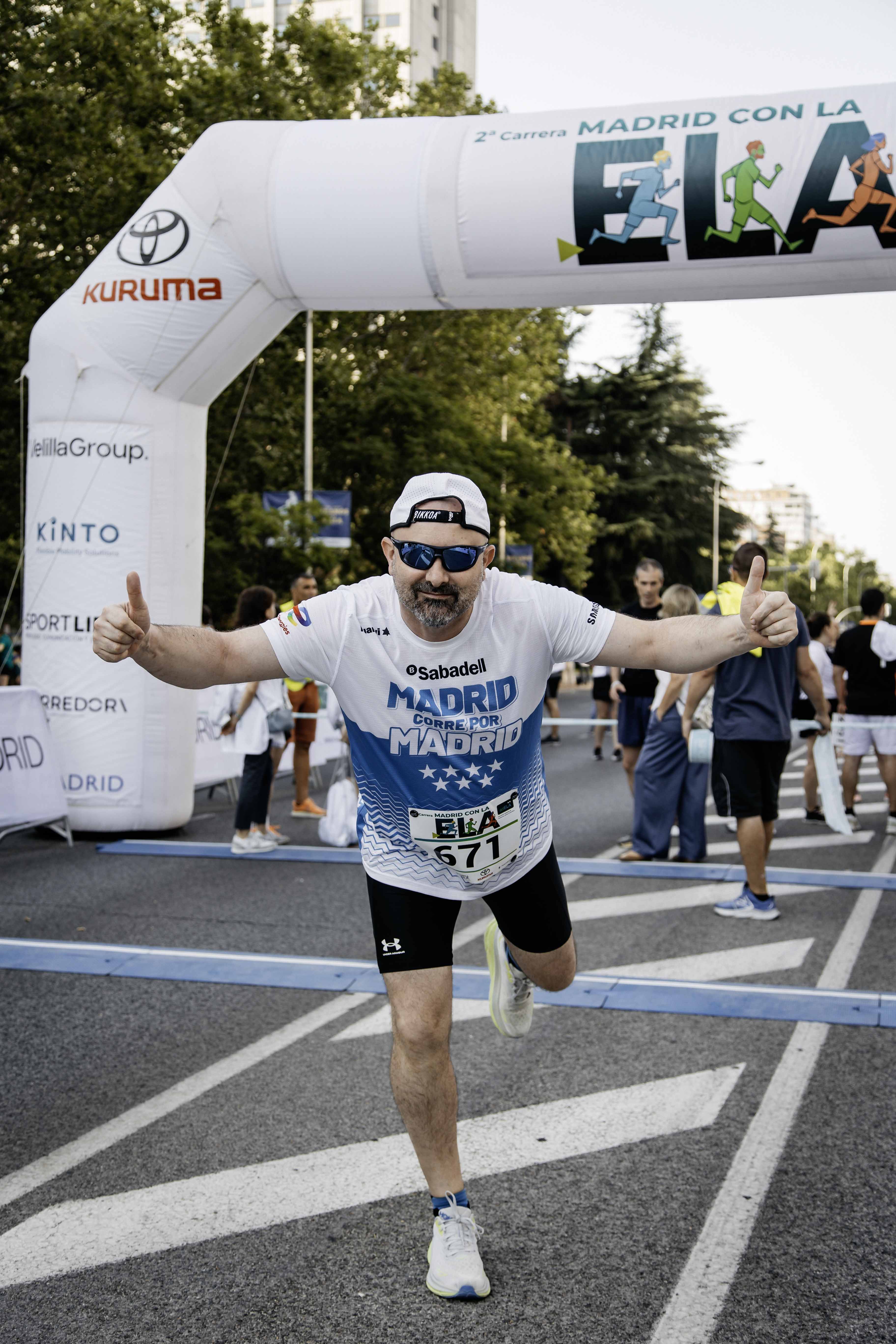 Las mejores fotos de la salida de la Carrera Madrid con la ELA 28