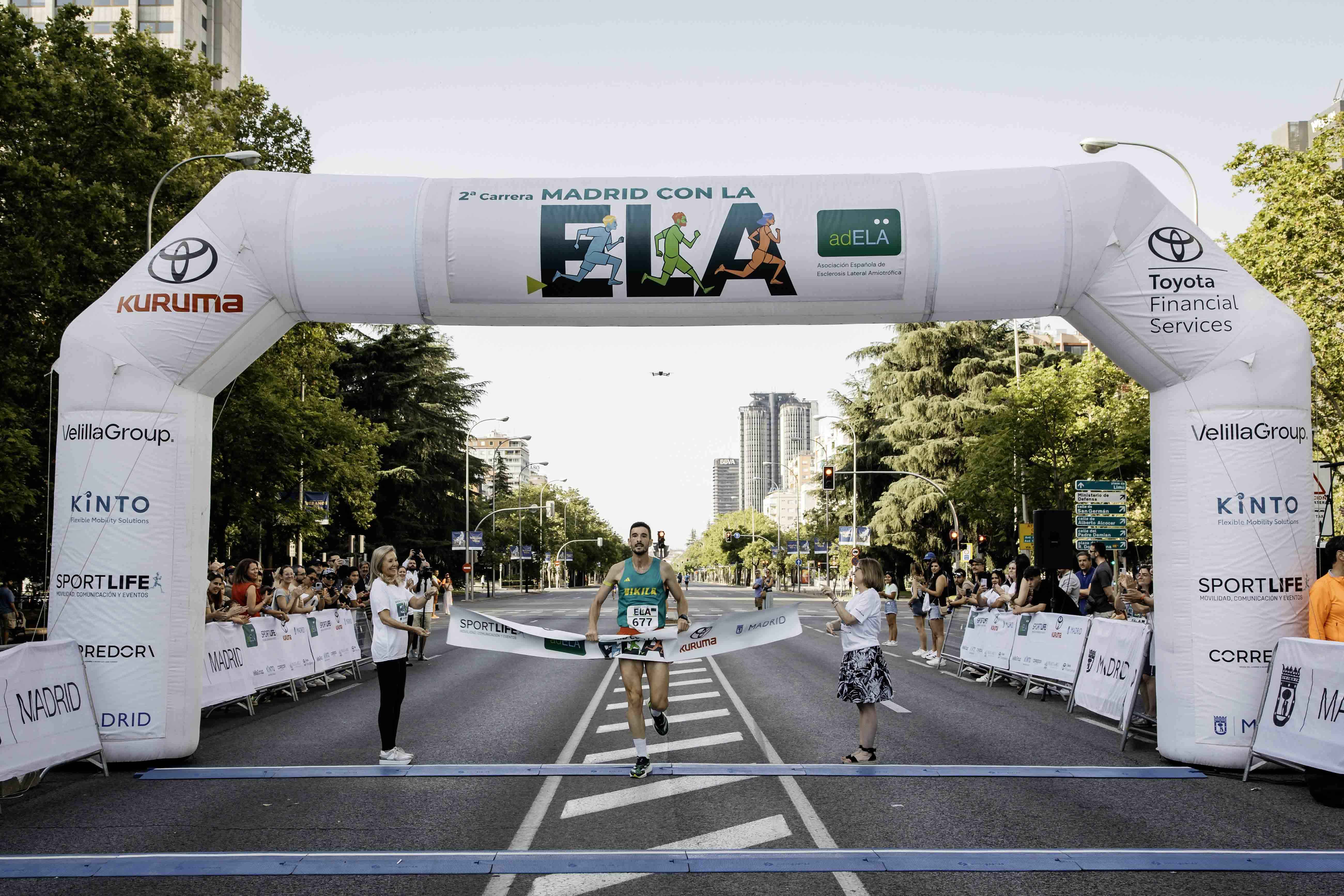 Las mejores fotos de la meta de la Carrera Madrid con la ELA 6