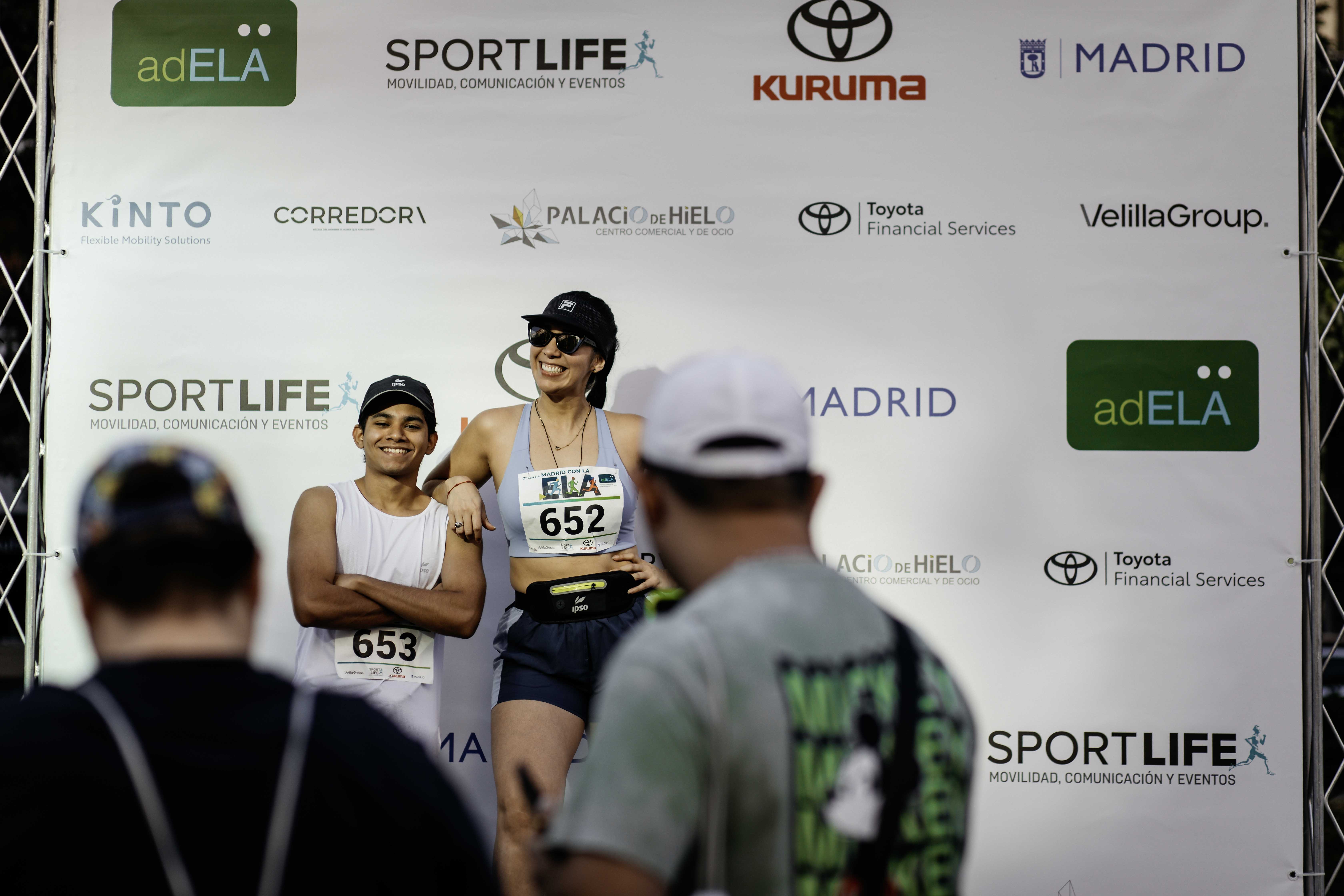 Las mejores fotos de la salida de la Carrera Madrid con la ELA 31
