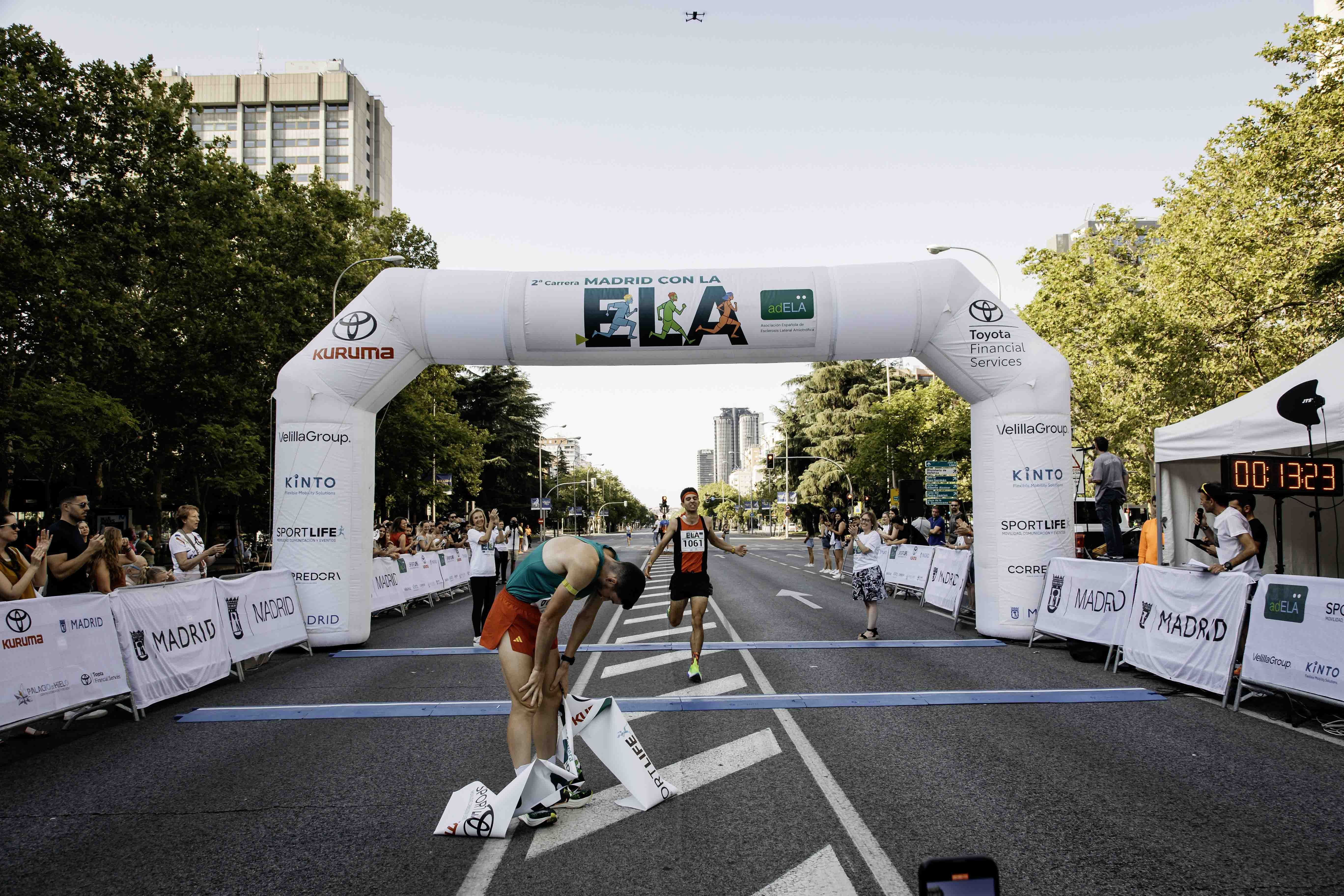 Las mejores fotos de la meta de la Carrera Madrid con la ELA 10