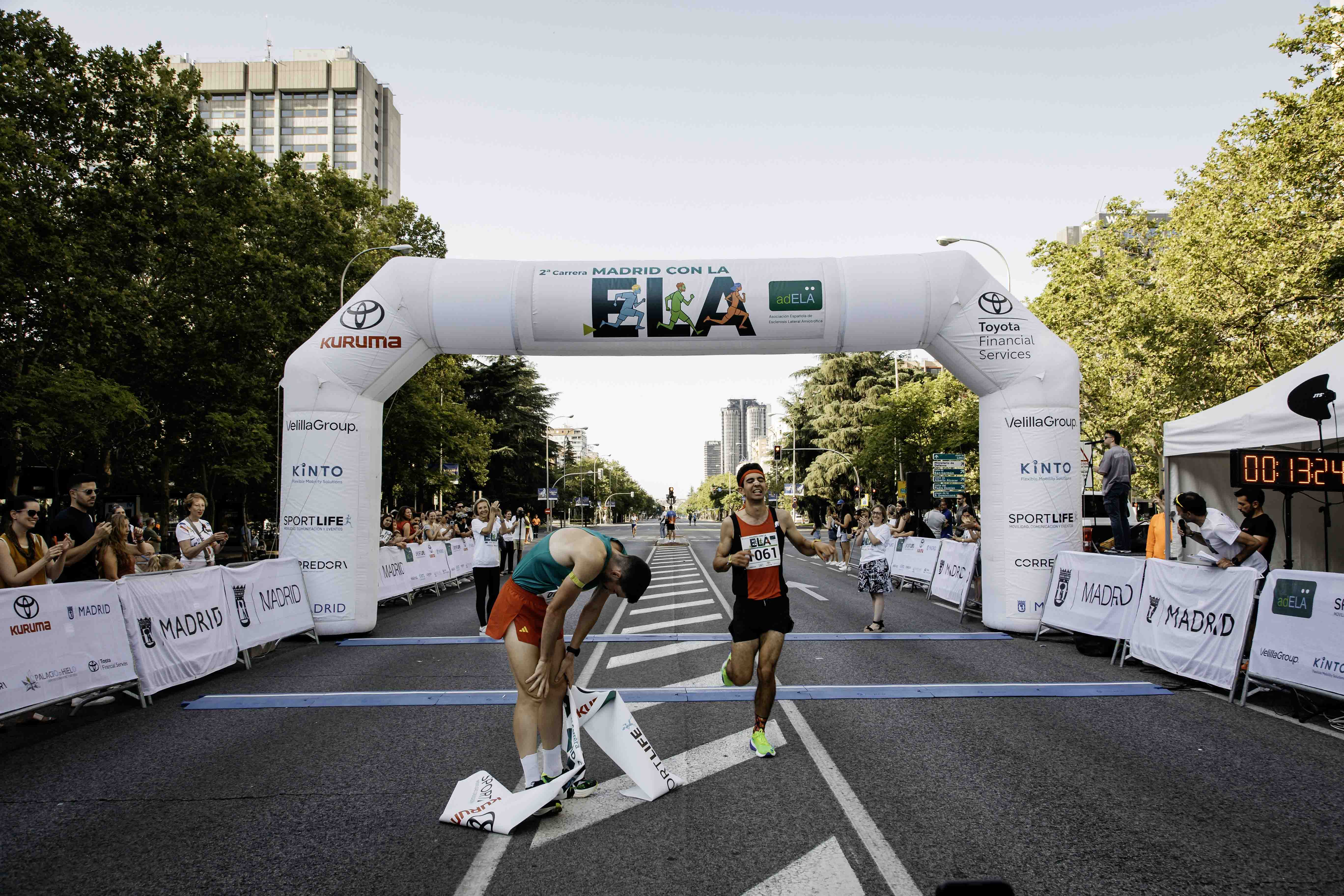 Las mejores fotos de la meta de la Carrera Madrid con la ELA 11