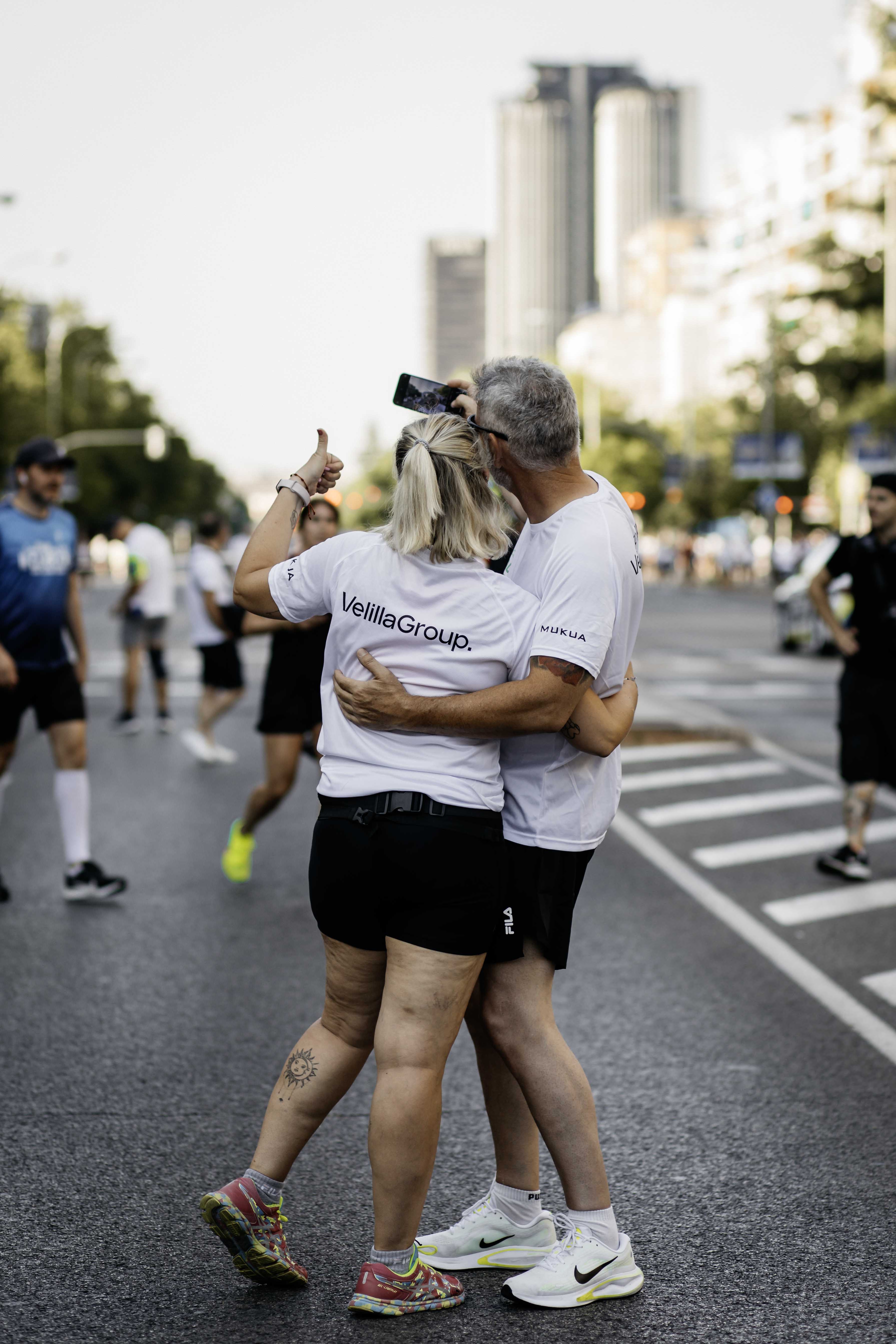 Las mejores fotos de la salida de la Carrera Madrid con la ELA 38