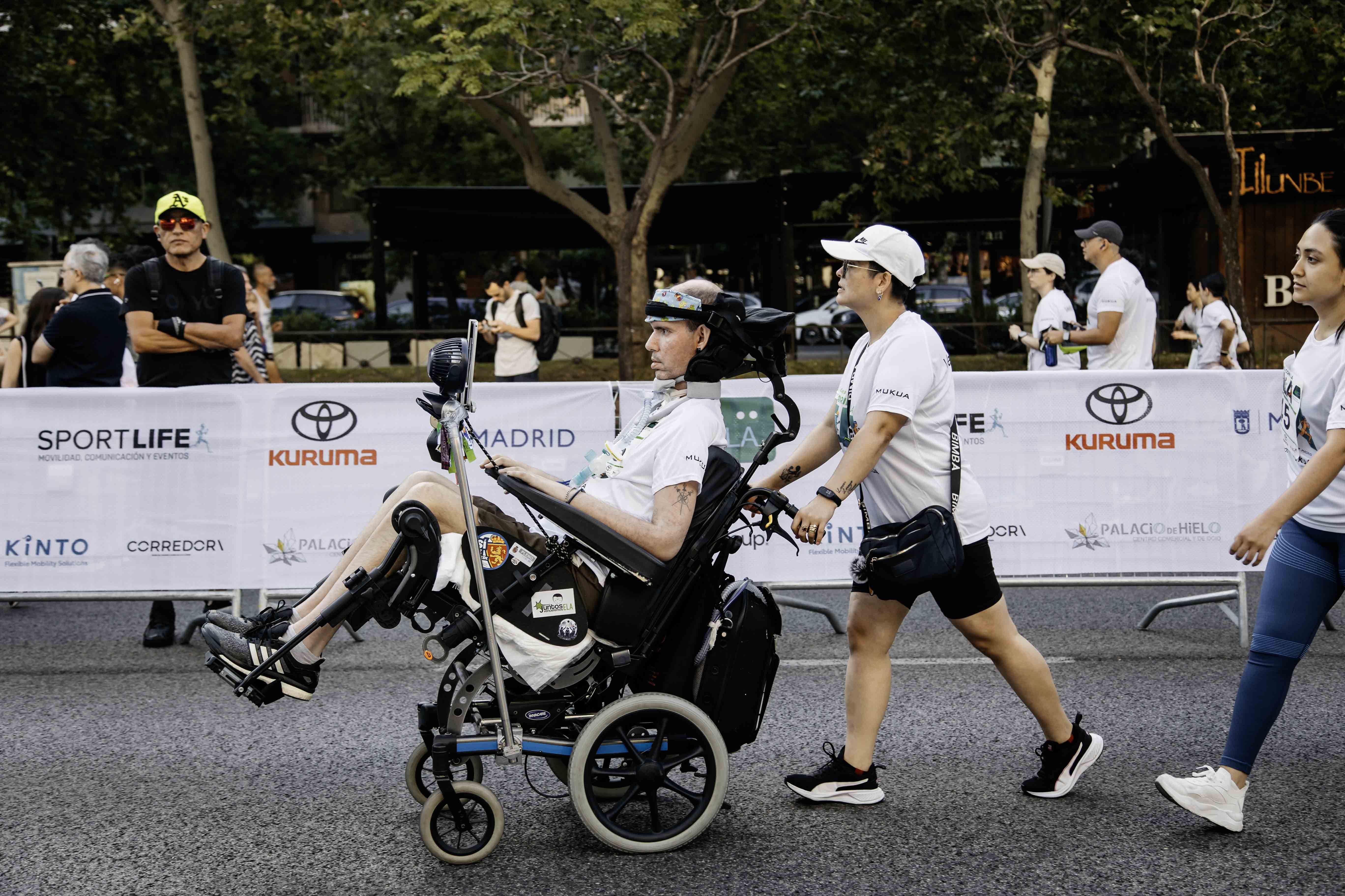 Las mejores fotos de la salida de la Carrera Madrid con la ELA 39