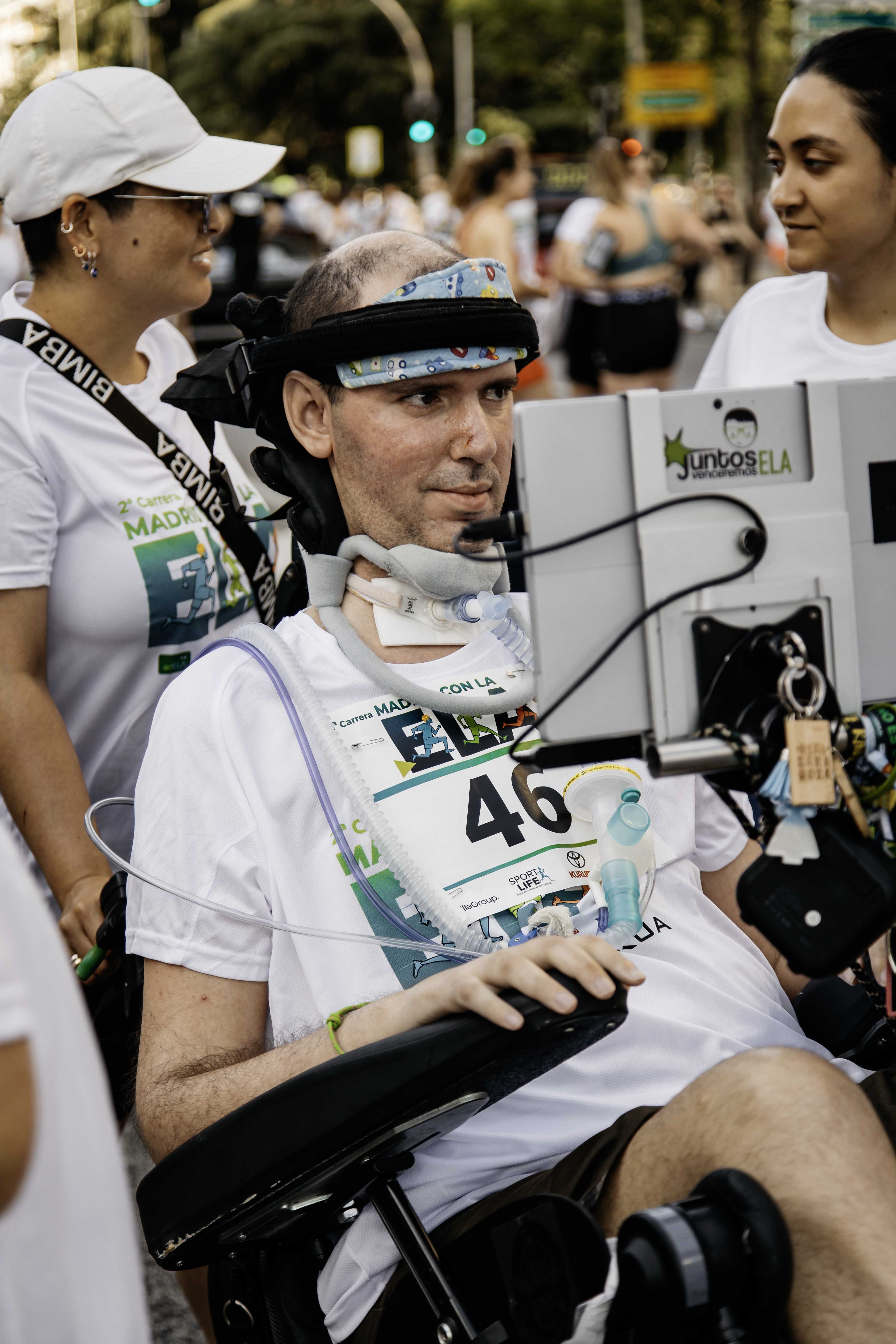 Las mejores fotos de la salida de la Carrera Madrid con la ELA 40