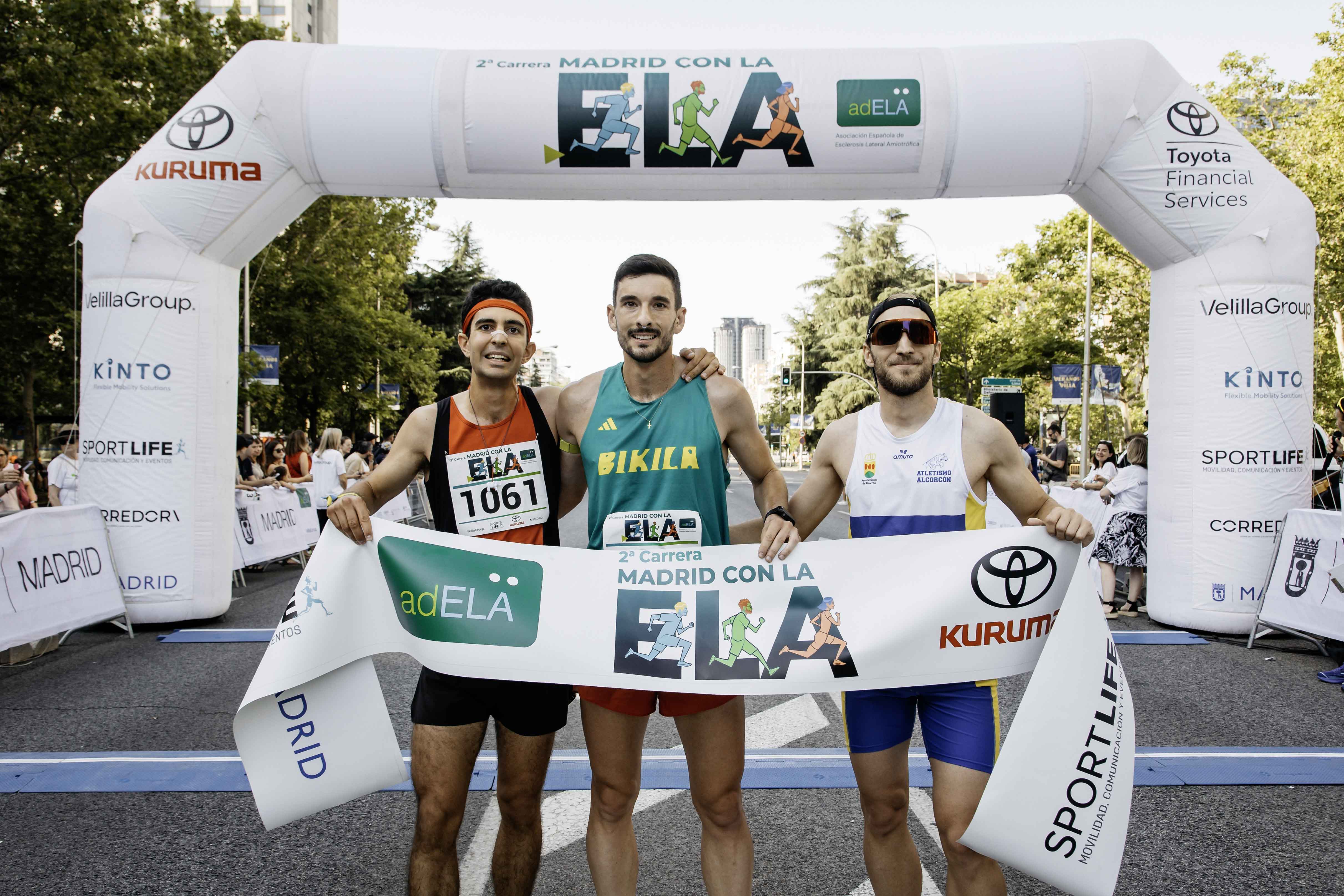 Las mejores fotos de la meta de la Carrera Madrid con la ELA 18