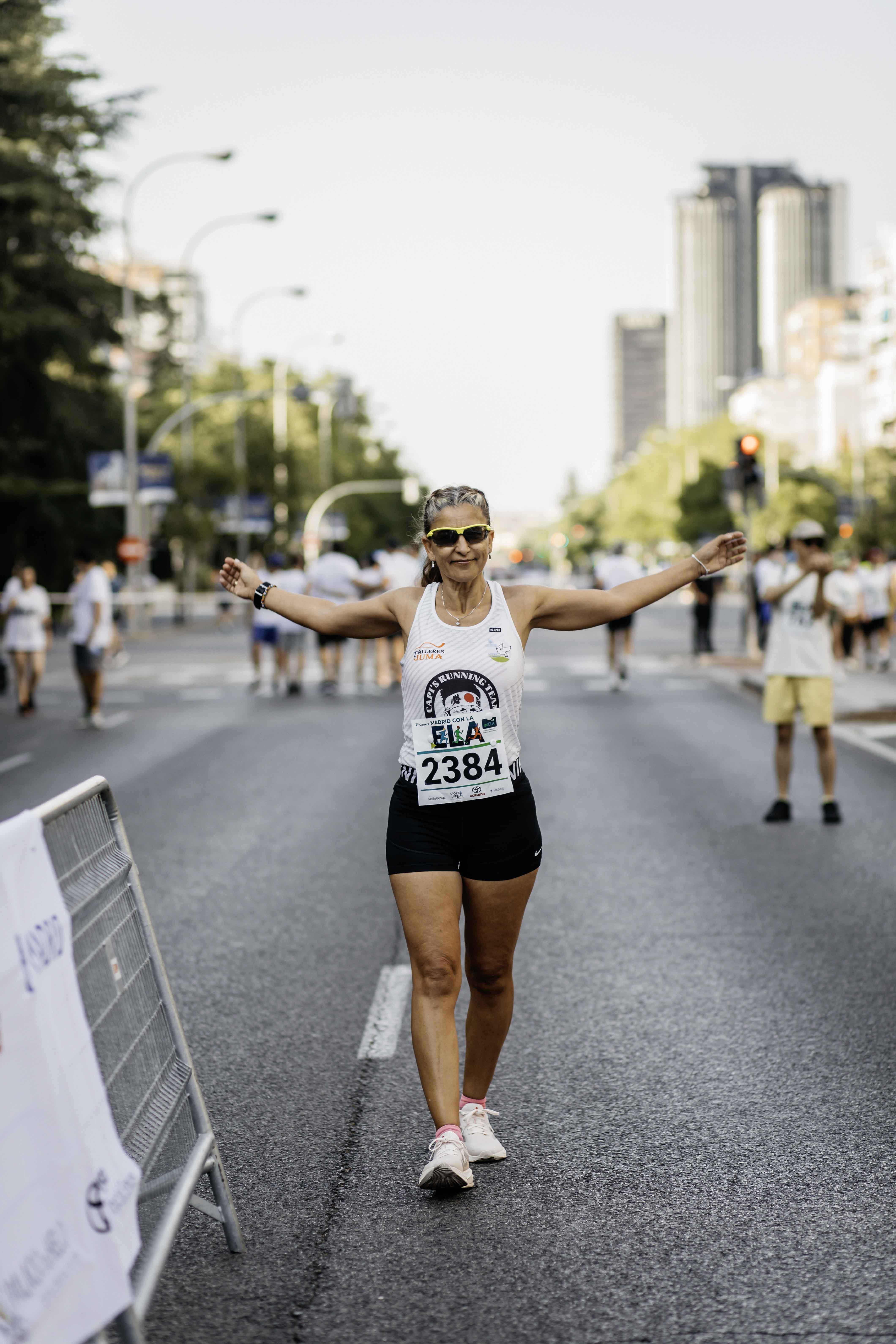 Las mejores fotos de la salida de la Carrera Madrid con la ELA 42