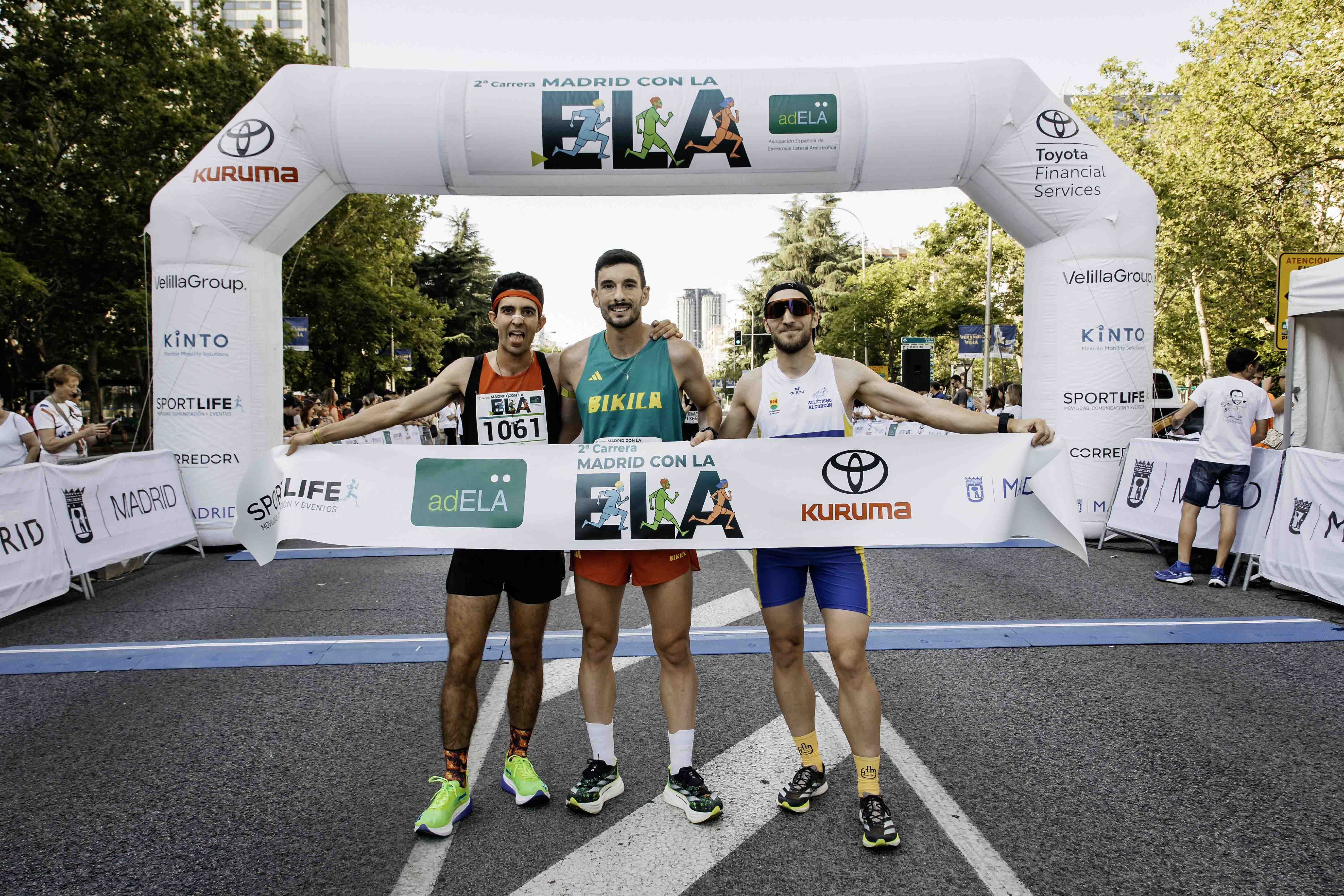 Las mejores fotos de la meta de la Carrera Madrid con la ELA 19