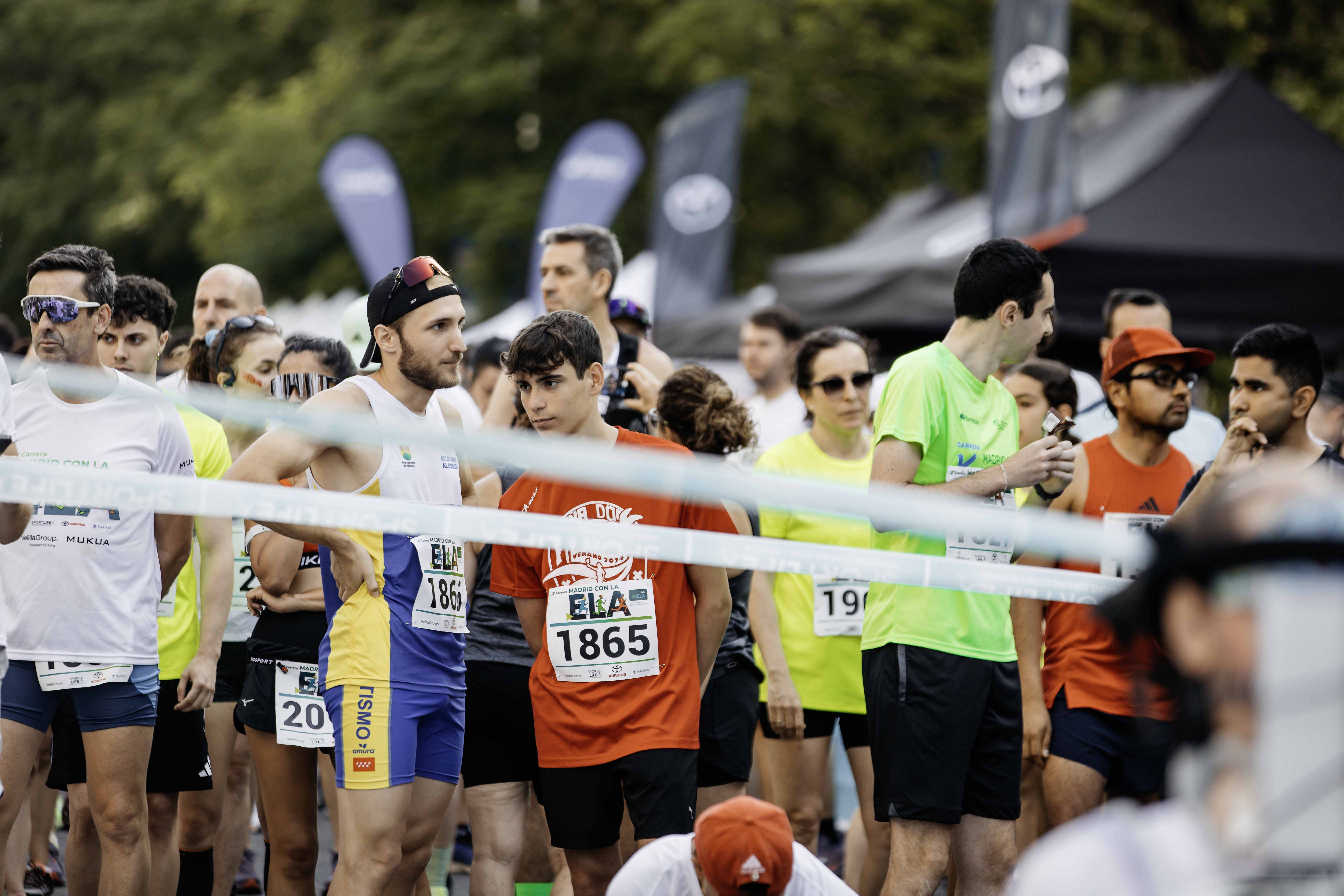 Las mejores fotos de la salida de la Carrera Madrid con la ELA 46