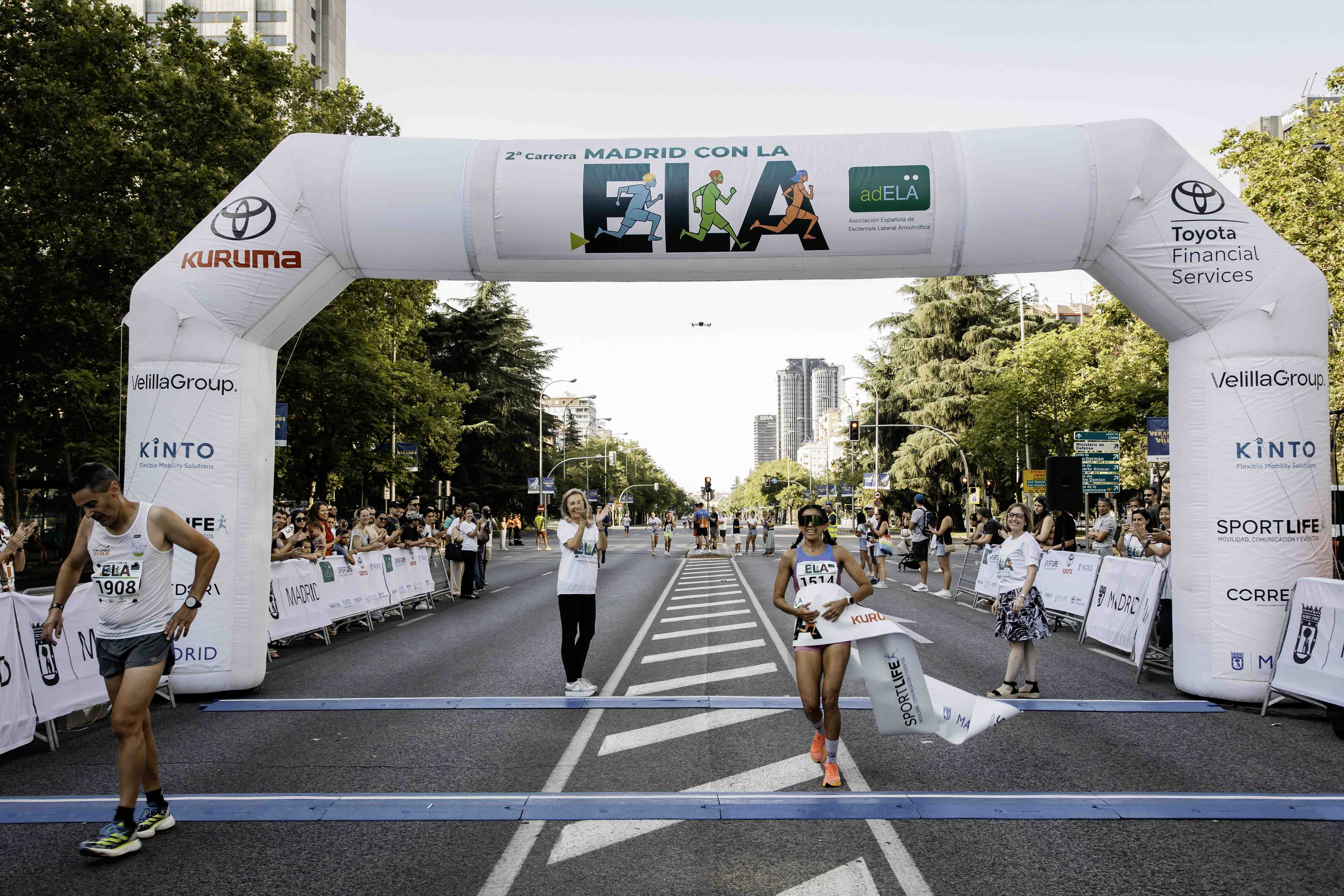 Las mejores fotos de la meta de la Carrera Madrid con la ELA 27