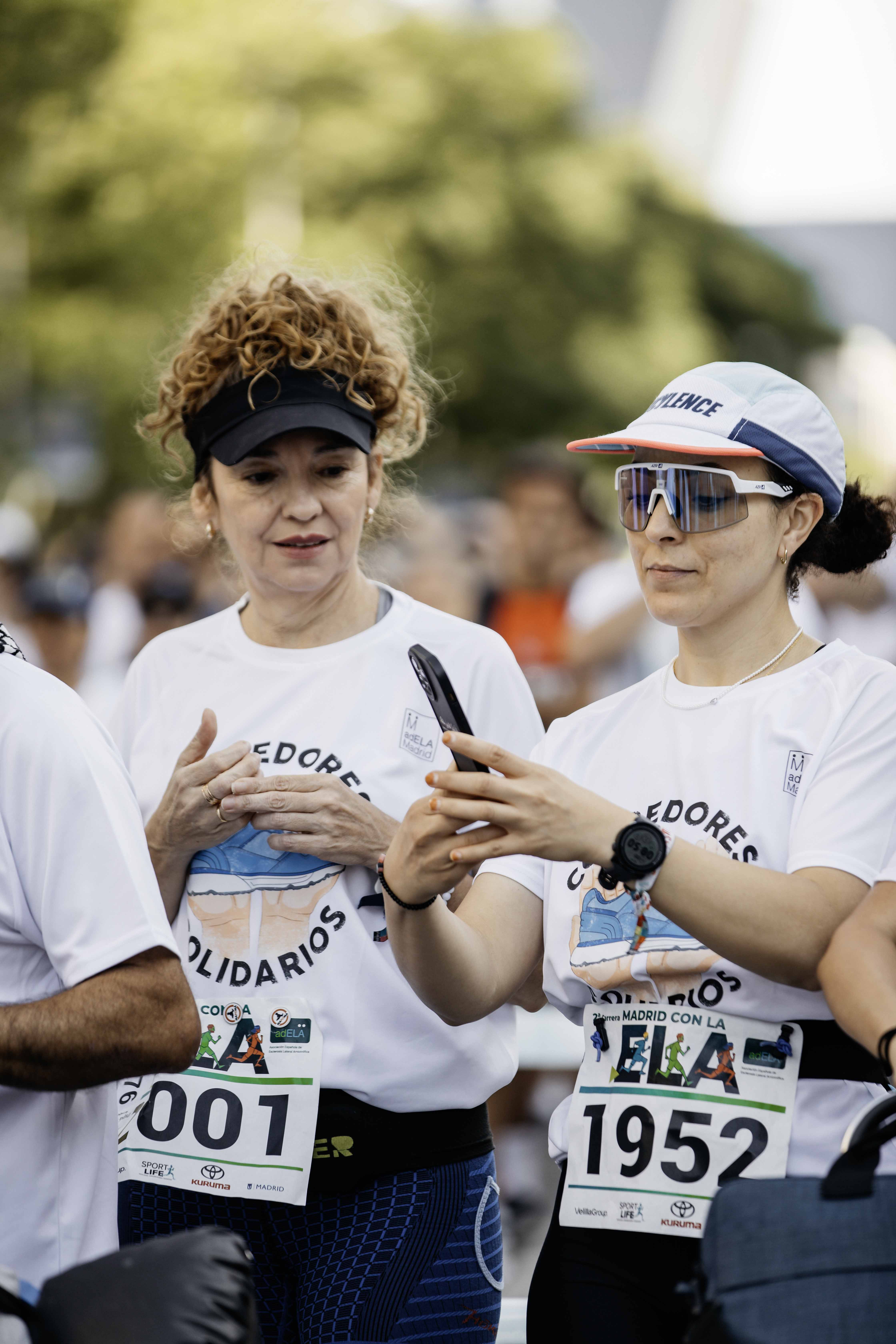 Las mejores fotos de la salida de la Carrera Madrid con la ELA 51