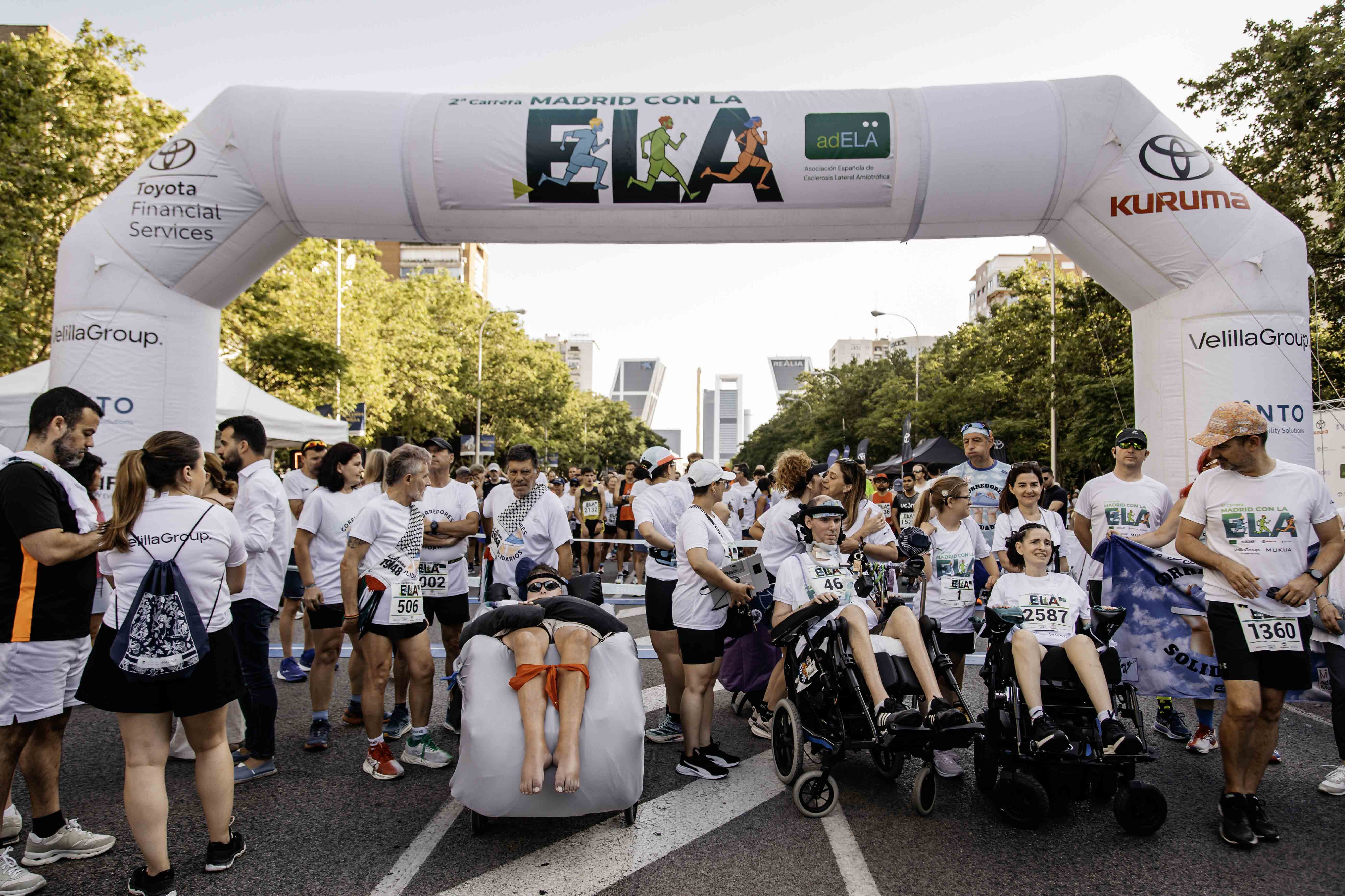 Las mejores fotos de la salida de la Carrera Madrid con la ELA 52