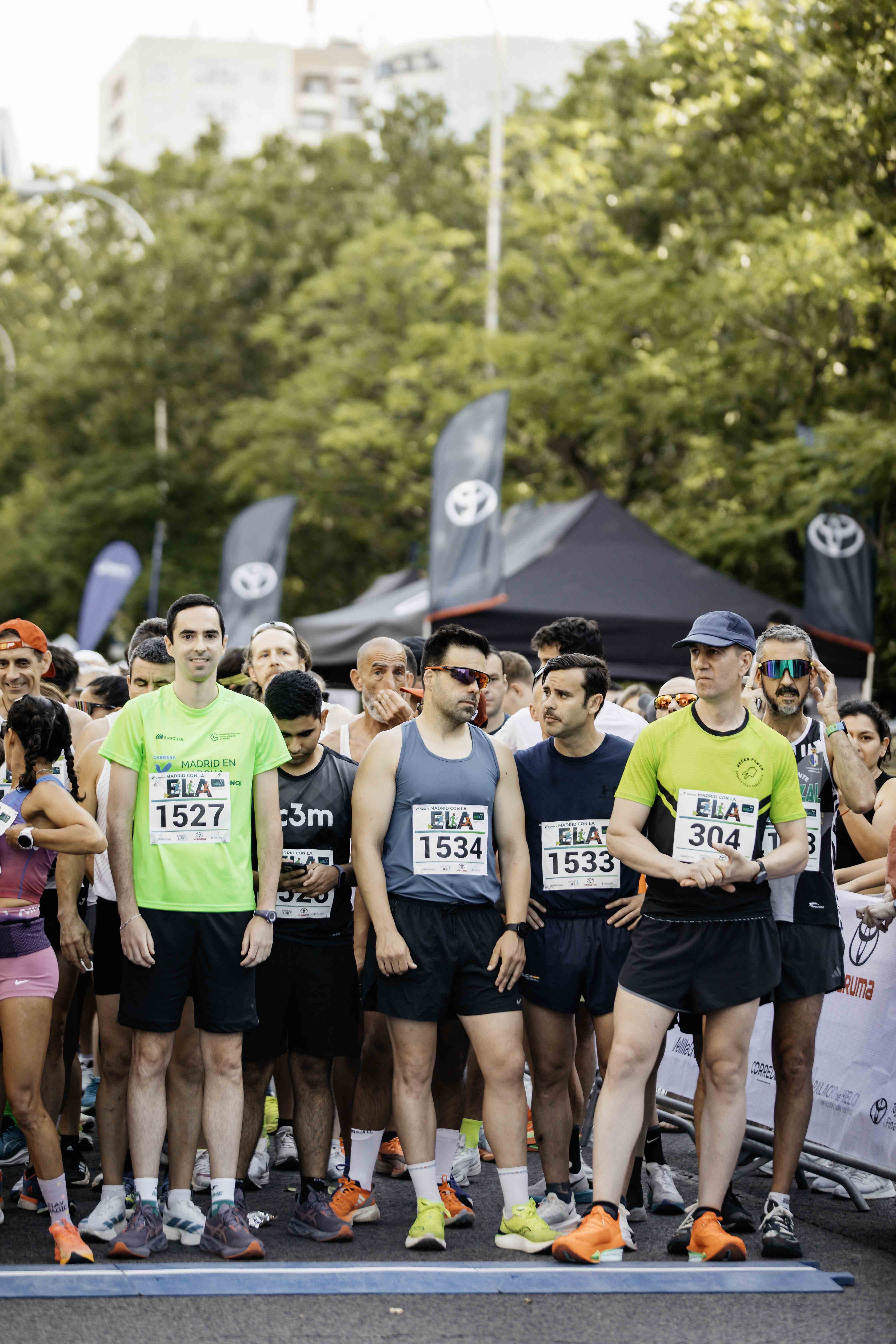 Las mejores fotos de la salida de la Carrera Madrid con la ELA 54
