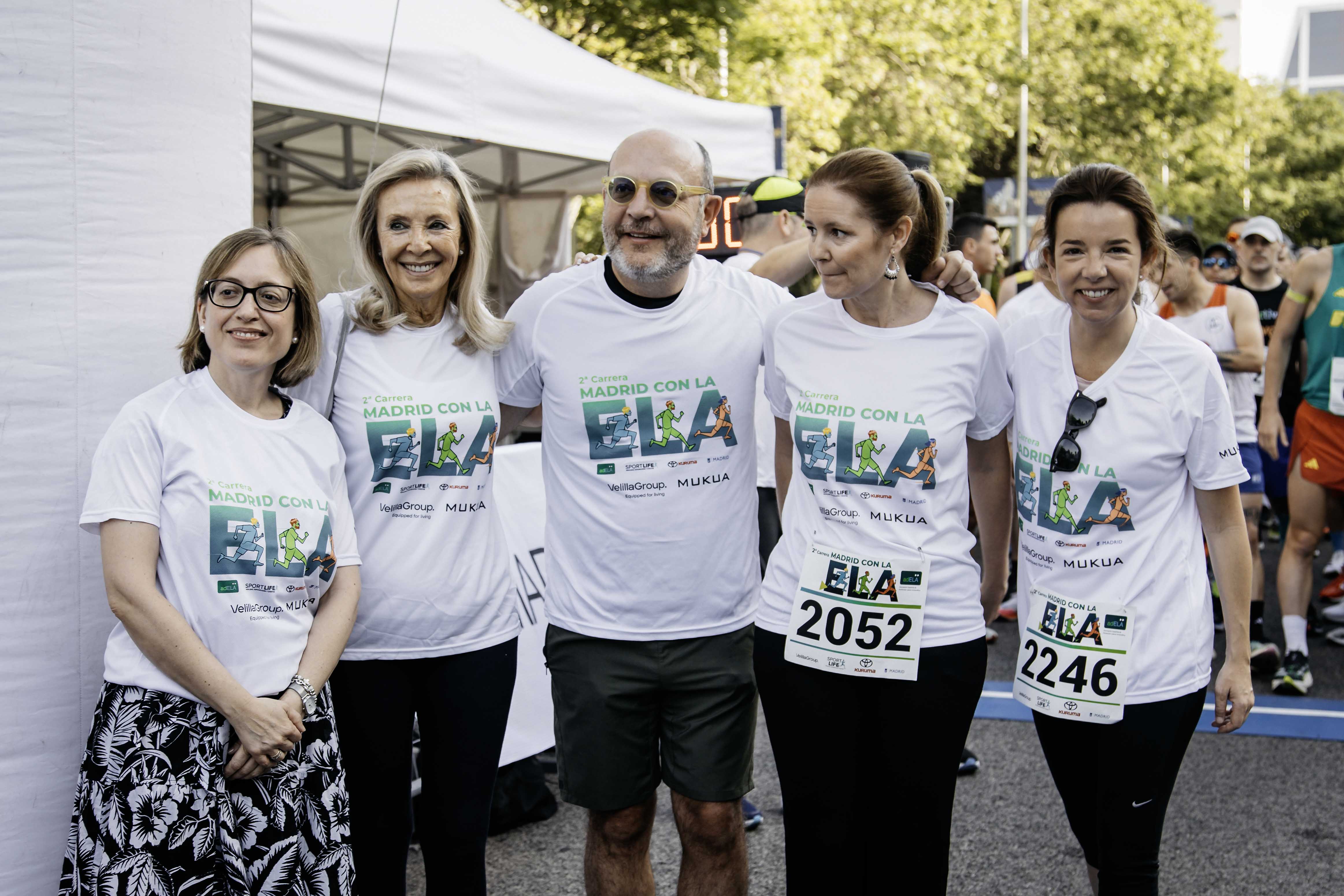Las mejores fotos de la salida de la Carrera Madrid con la ELA 55