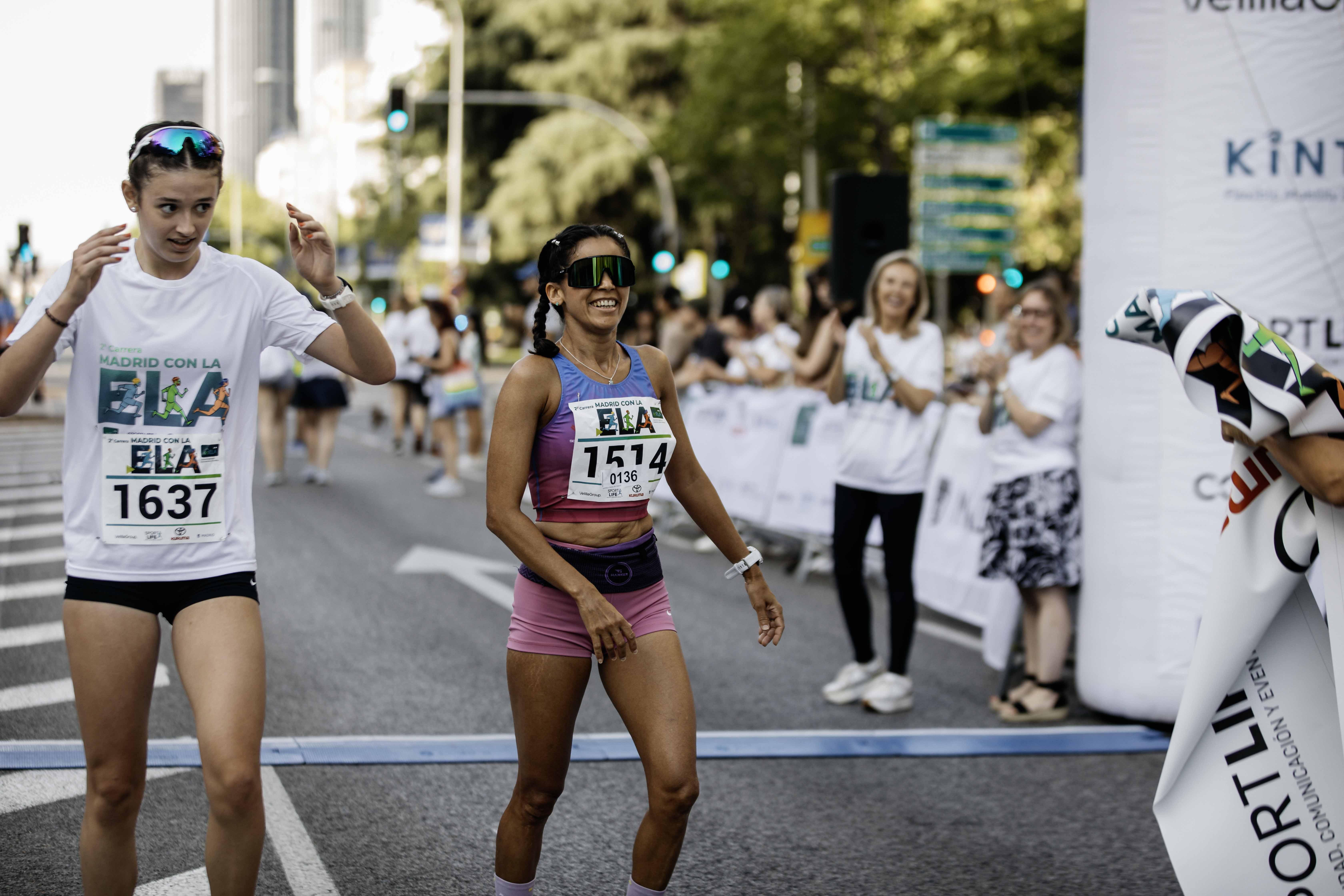 Las mejores fotos de la meta de la Carrera Madrid con la ELA 35
