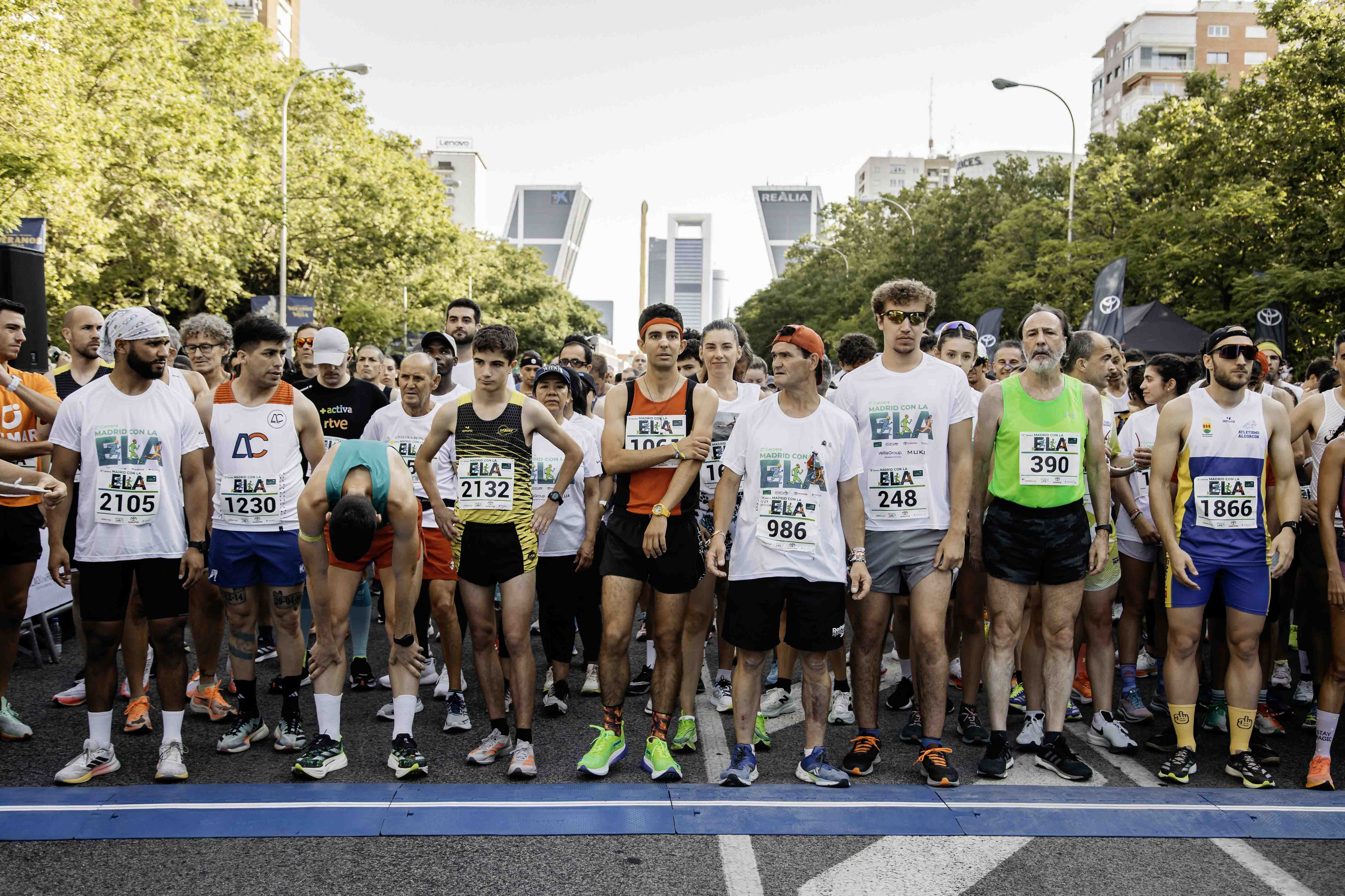 Las mejores fotos de la salida de la Carrera Madrid con la ELA 57